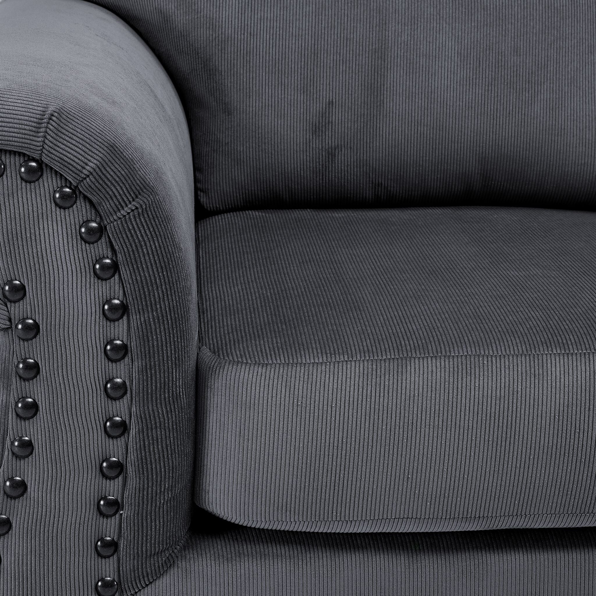Brooklyn Chair - Grey - Image 3