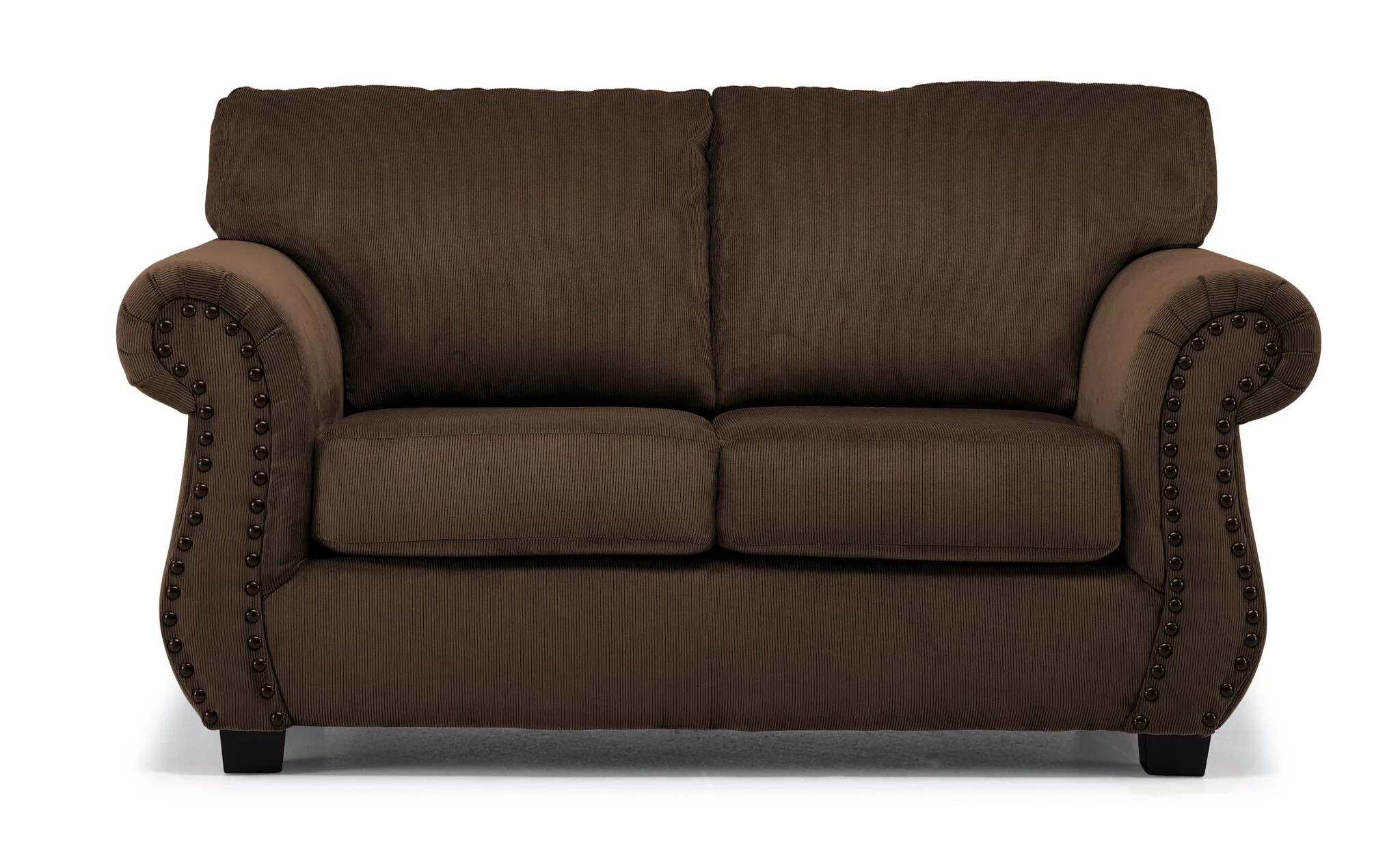 Brooklyn Loveseat - Brown - Image 2
