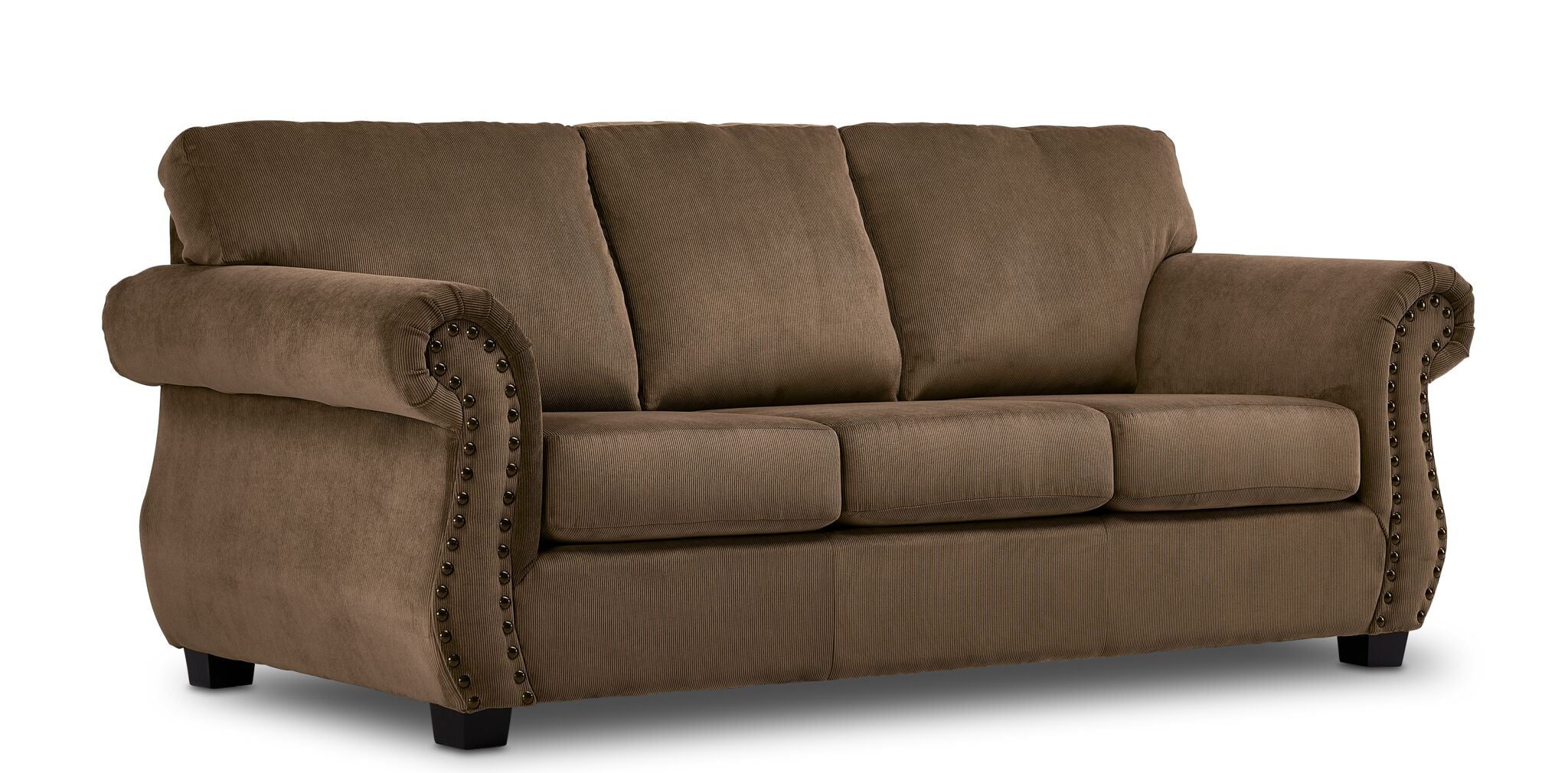Brooklyn Sofa, Loveseat and Chair Set - Taupe - Image 2