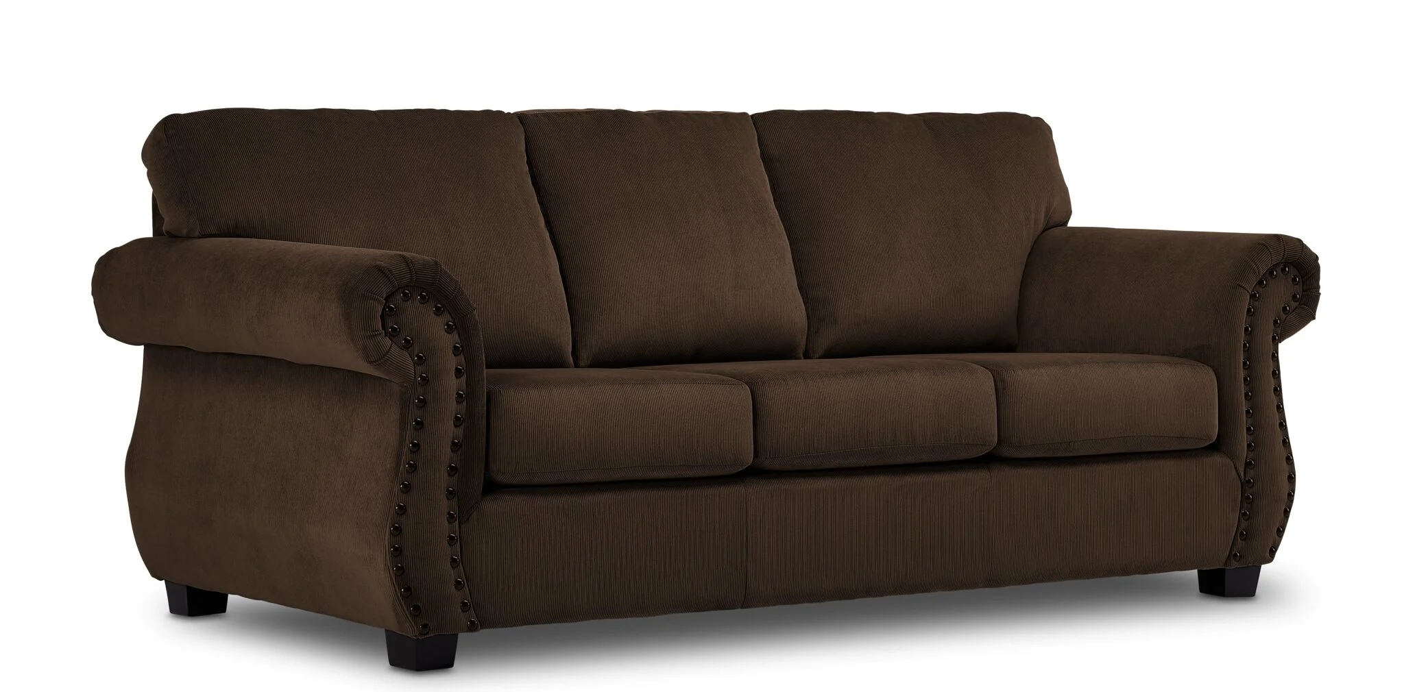 Brooklyn Sofa, Loveseat and Chair Set - Brown - Image 2