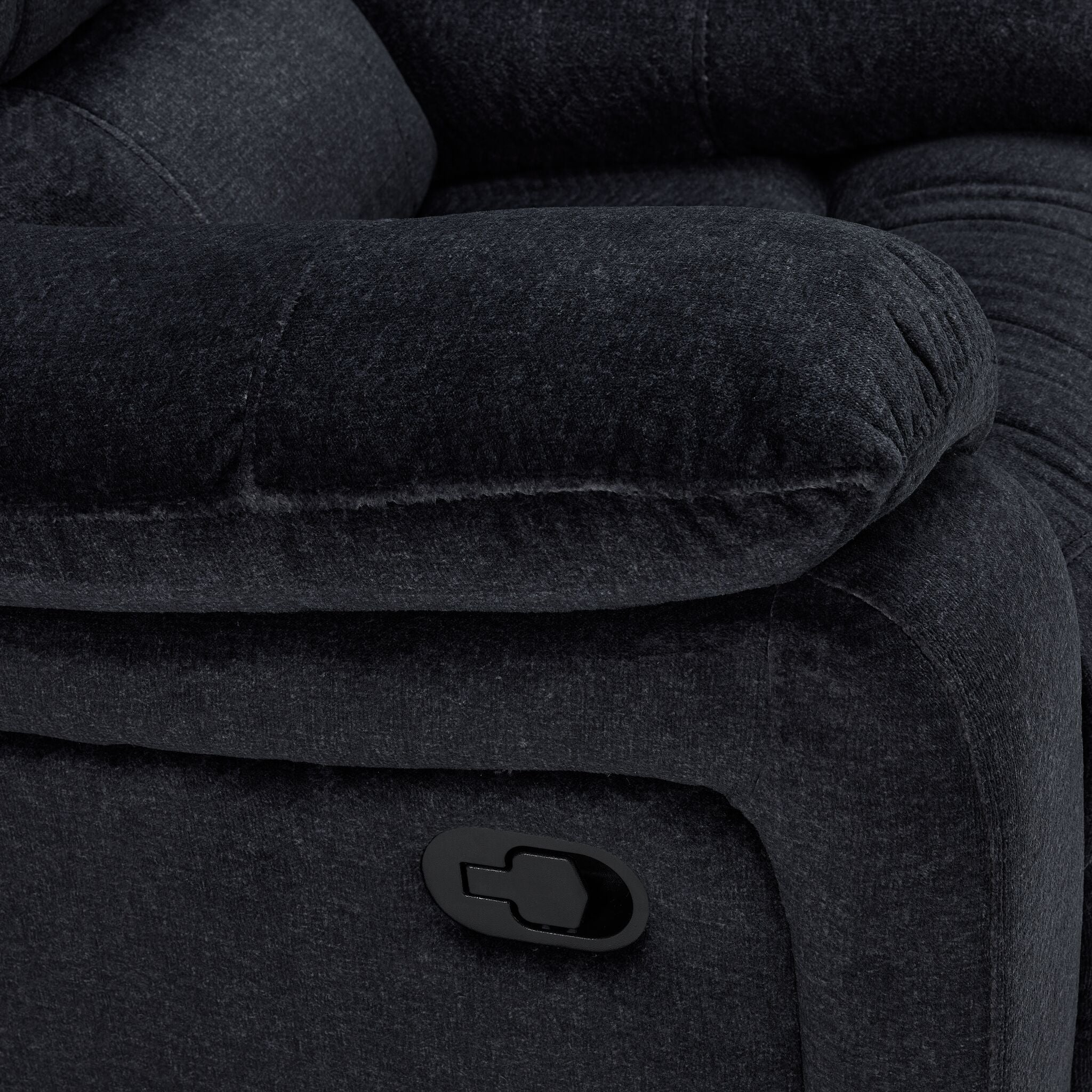 Burma Reclining Sofa and Chair Set - Graphite - Image 4