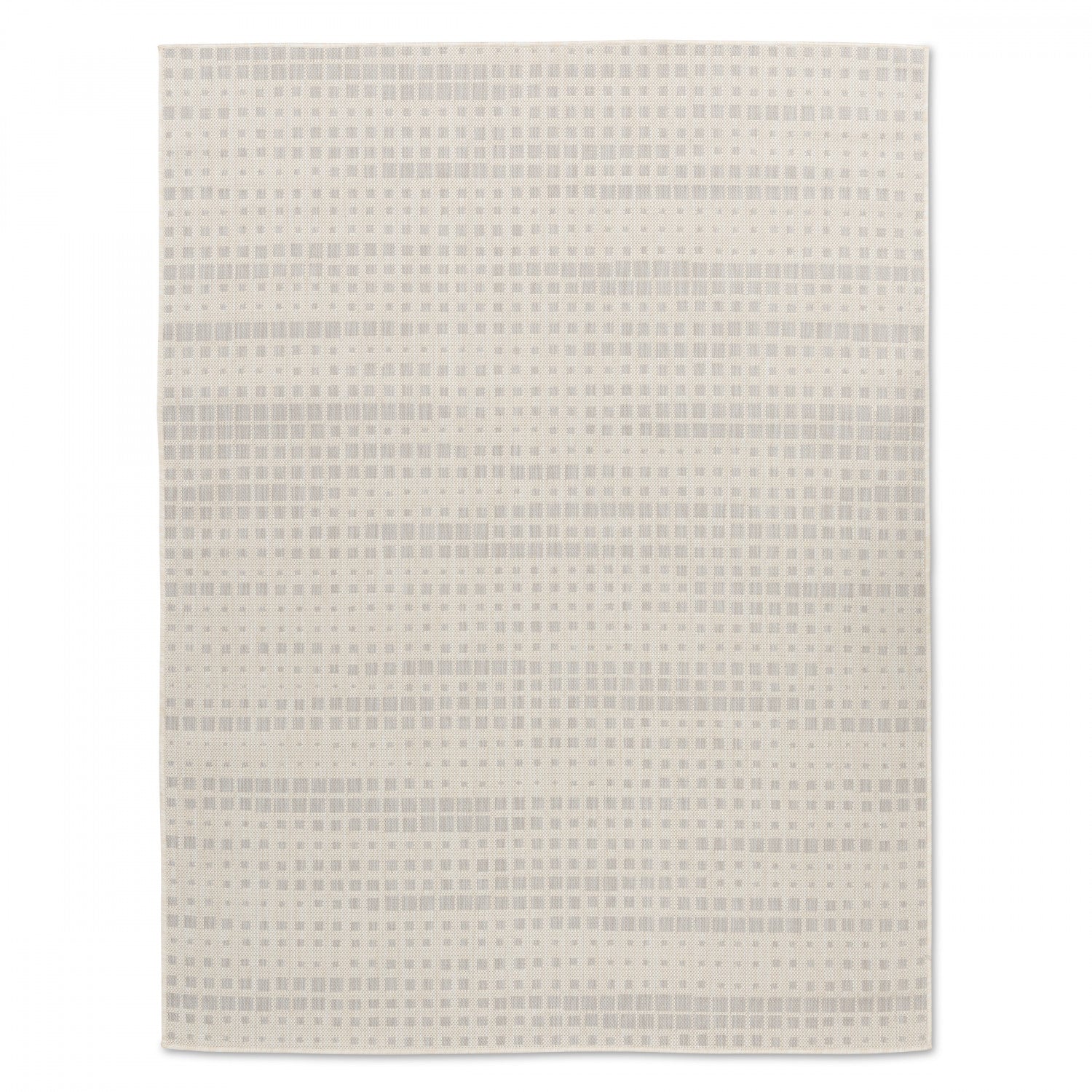 Cabana Boxes Indoor/Outdoor Rug - 3' x 5' - Grey