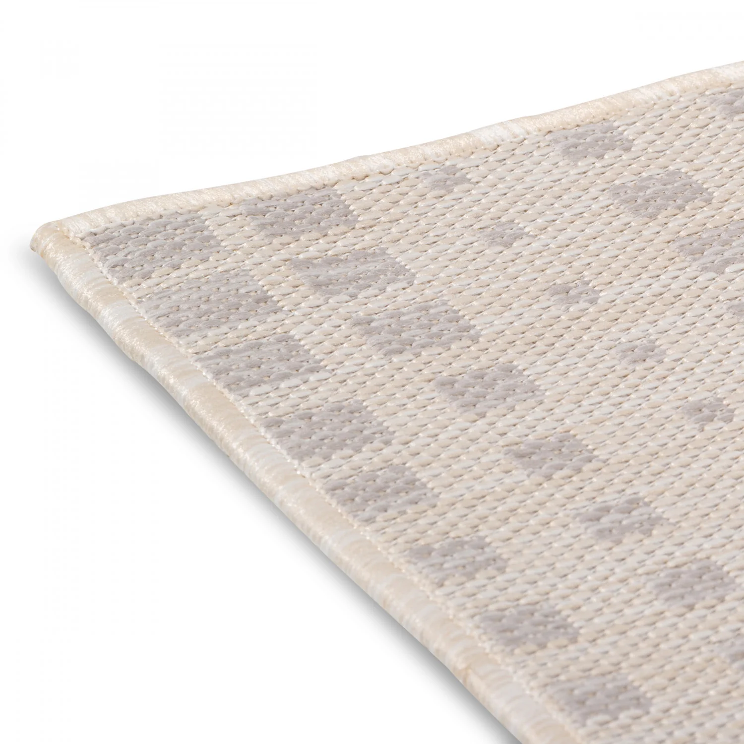 Cabana Boxes Indoor/Outdoor Rug - 3' x 5' - Grey - Image 4