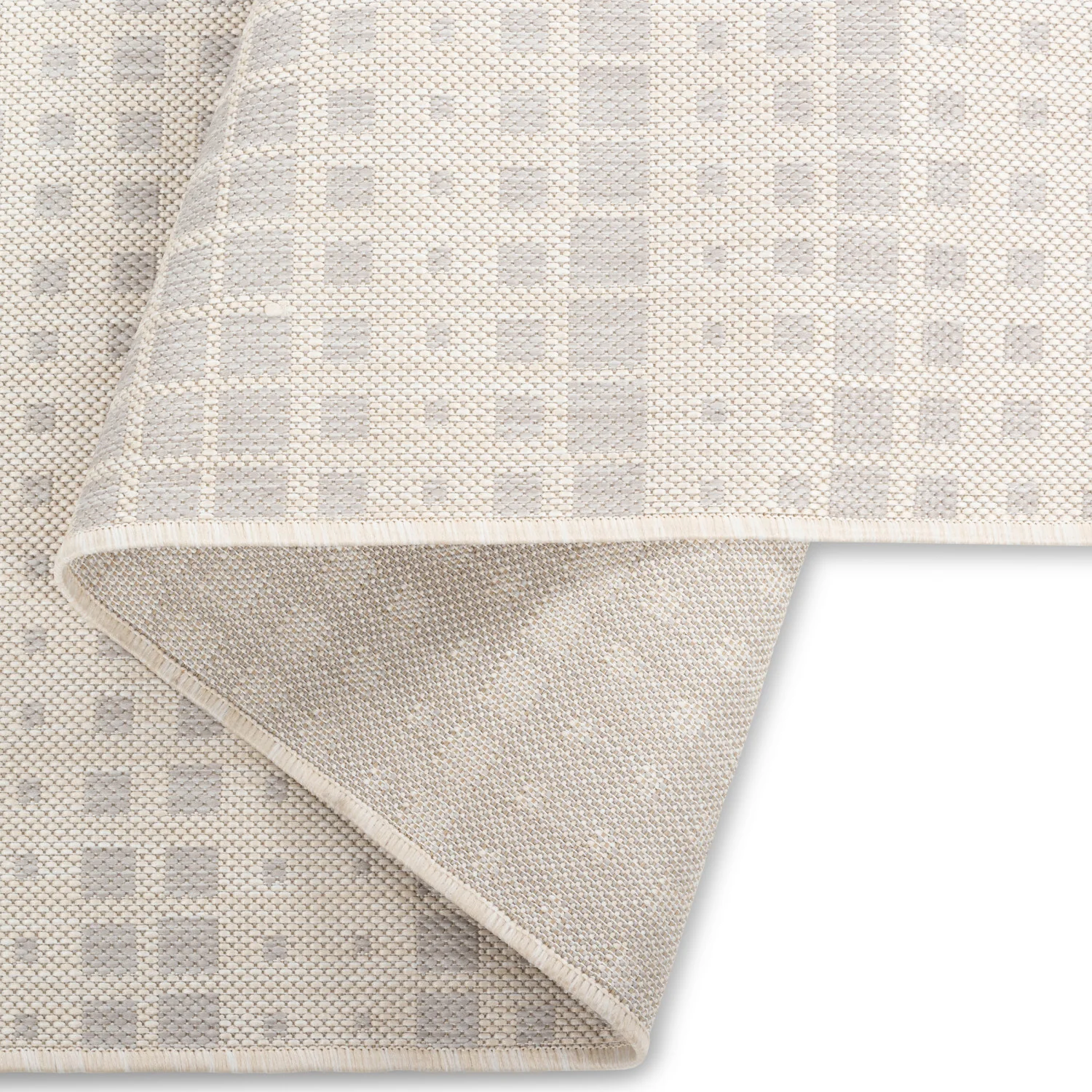 Cabana Boxes Indoor/Outdoor Rug - 5' x 7' - Grey - Image 2