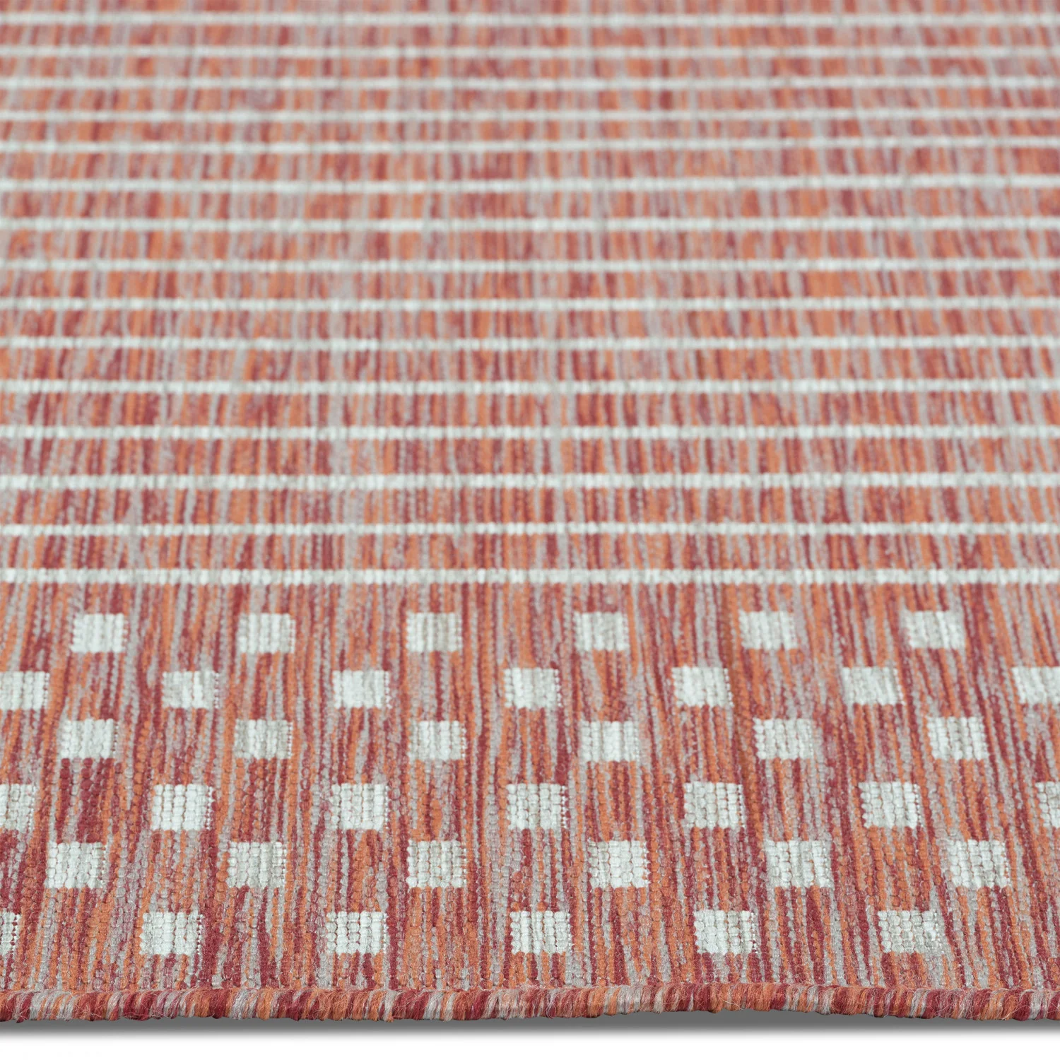 Cabana Casual Indoor/Outdoor Rug - 5' x 7' - Red - Image 3
