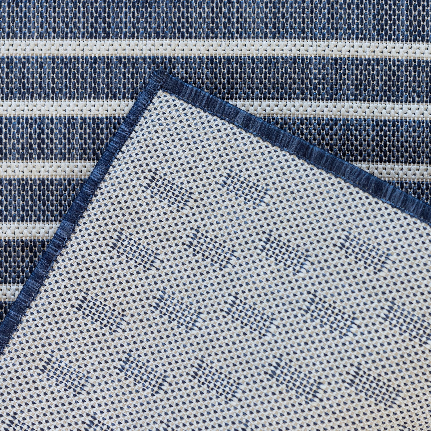 Cabana Casual Indoor/Outdoor Rug - 6' x 9' - Blue - Image 3