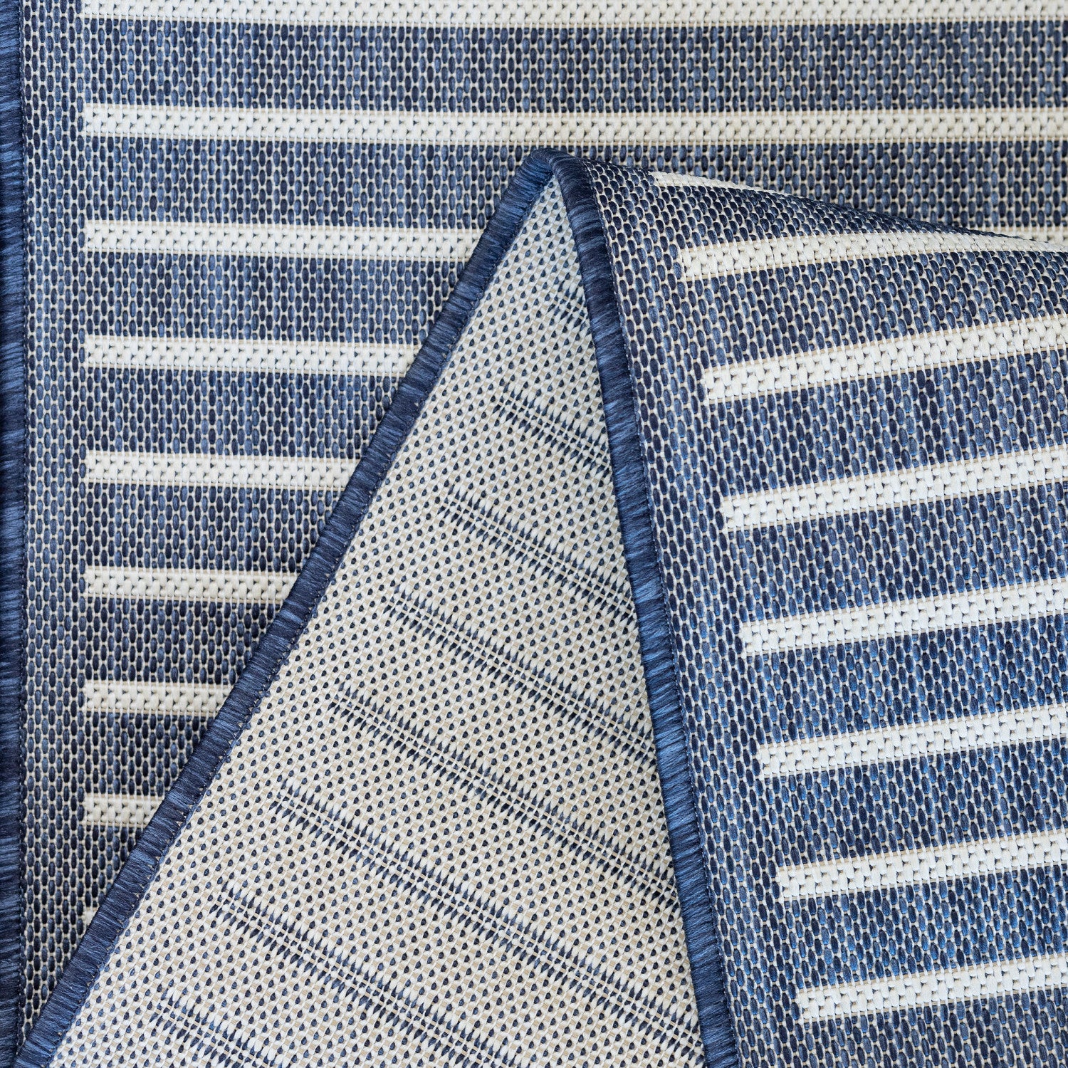 Cabana Casual Indoor/Outdoor Rug - 8' x 10' - Blue - Image 4