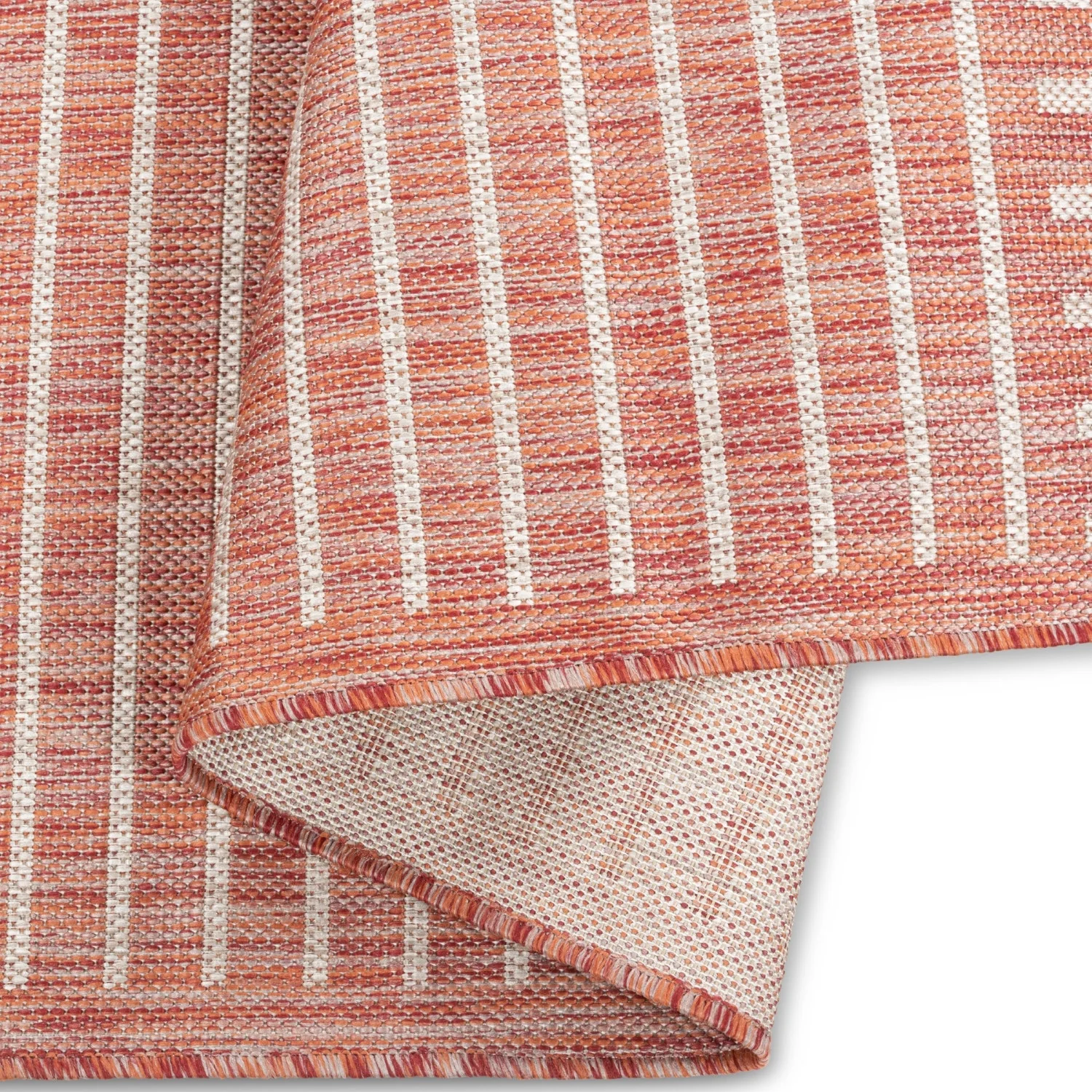 Cabana Casual Indoor/Outdoor Rug - 8' x 10' - Red - Image 2