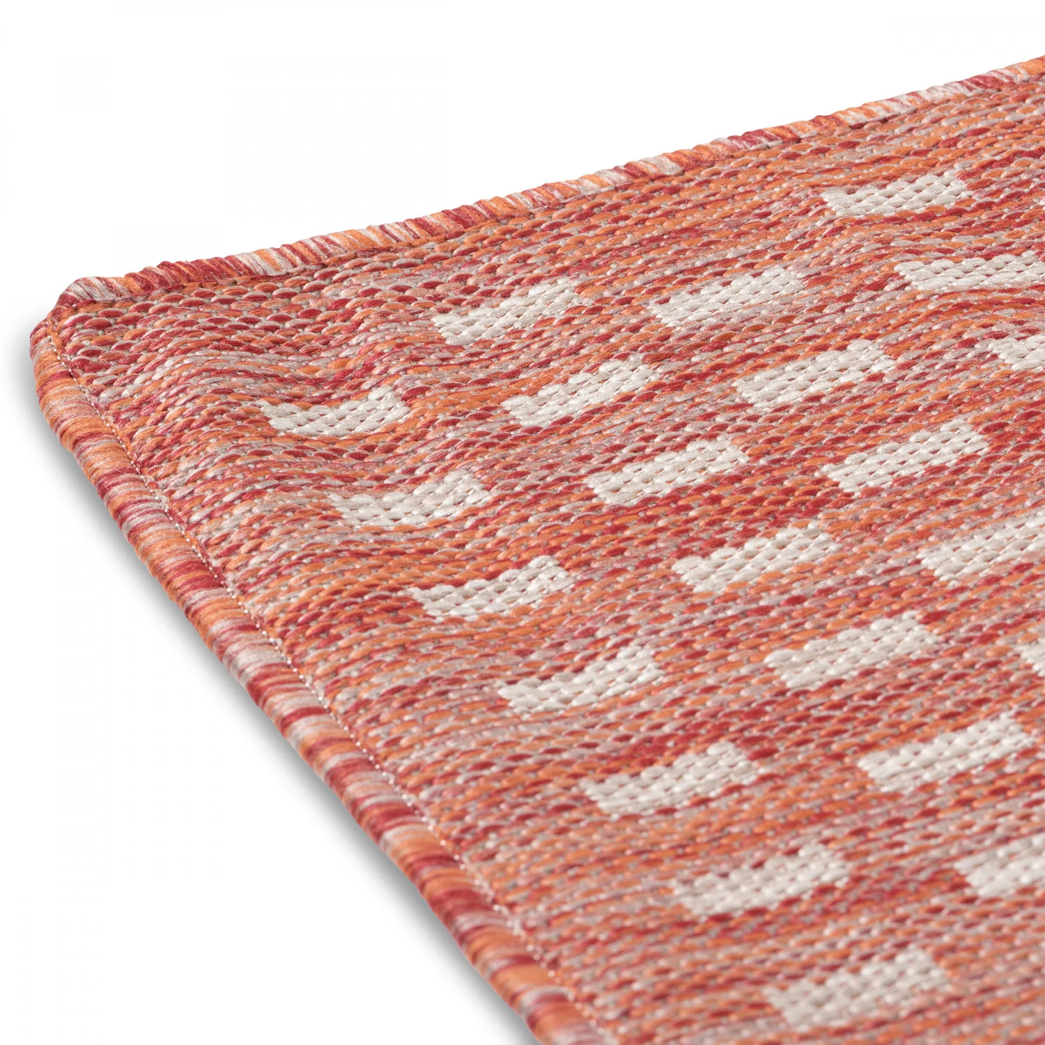 Cabana Casual Indoor/Outdoor Rug - 8' x 10' - Red - Image 4