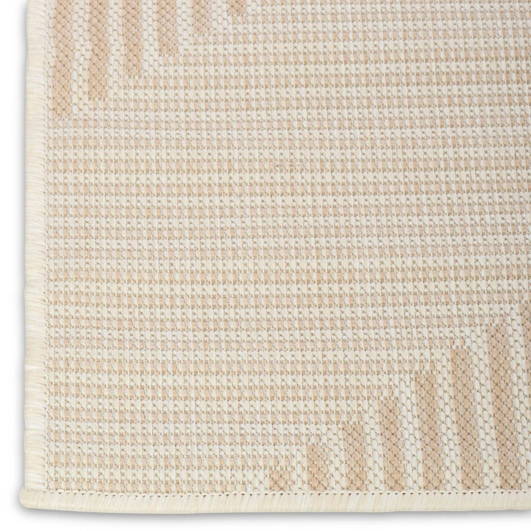 Cabana Diamonds Indoor/Outdoor Rug - 8' x 10' - Beige - Image 4