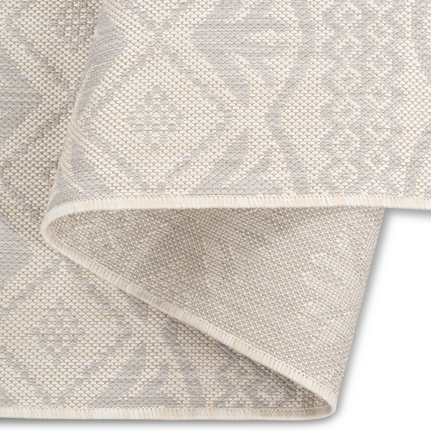 Cabana Modern Indoor/Outdoor Rug - 3' x 5' - Grey - Image 2