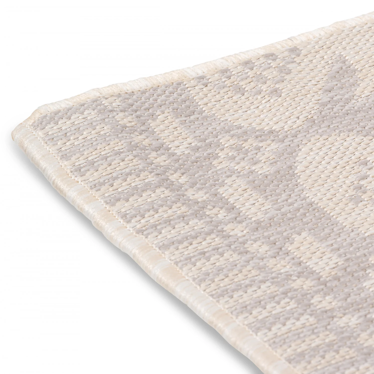 Cabana Modern Indoor/Outdoor Rug - 5' x 7' - Grey - Image 4