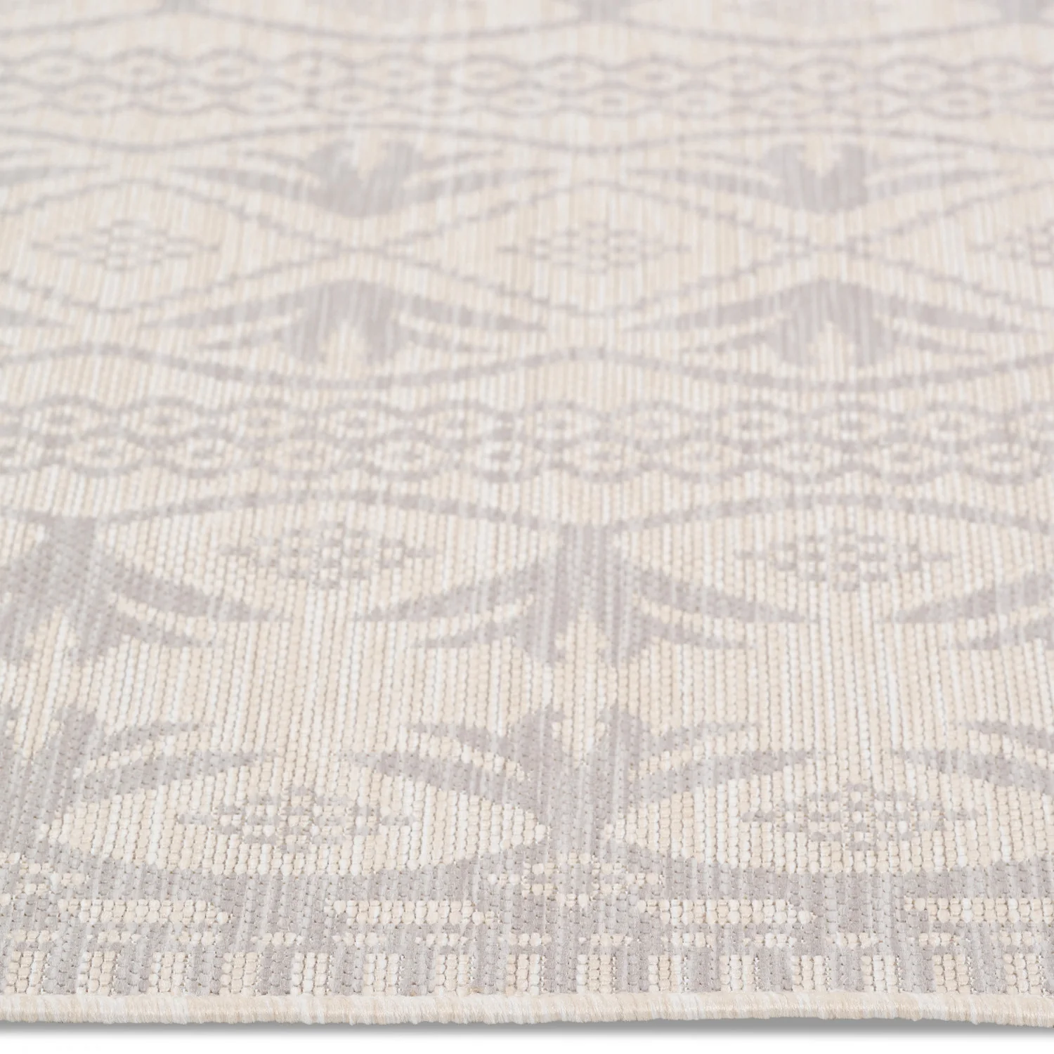 Cabana Modern Indoor/Outdoor Rug - 6' x 9' - Grey - Image 3