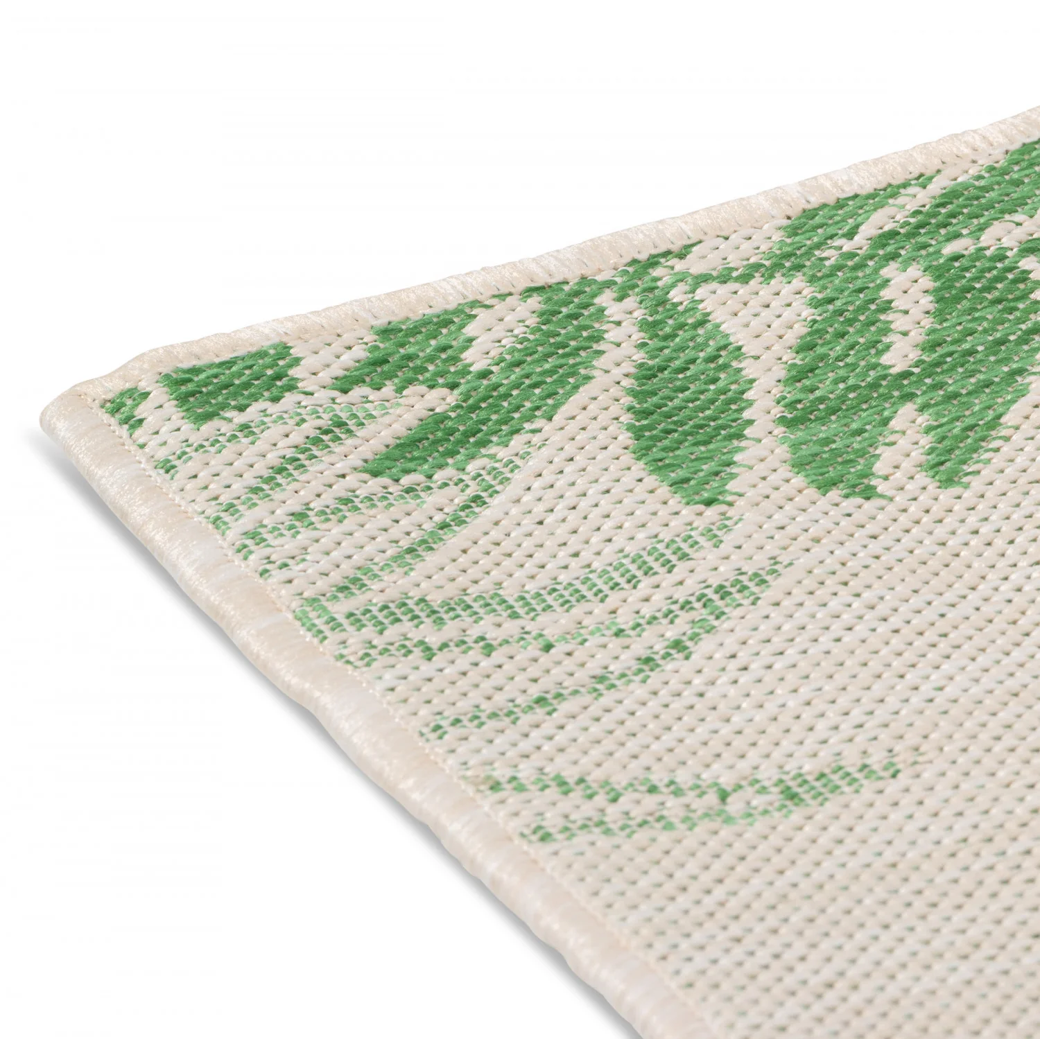 Cabana Palm Leaves Indoor/Outdoor Rug - 8' x 10' - Green - Image 4