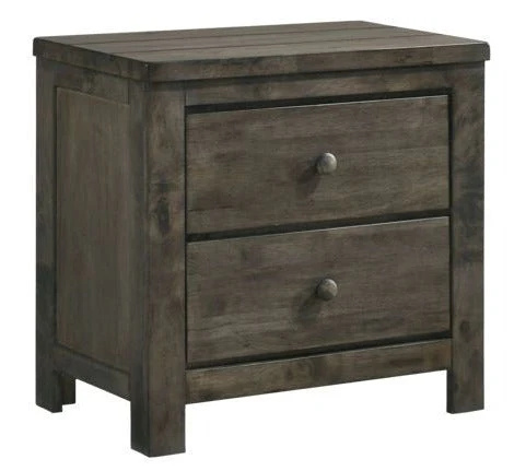 Cabin 6-Piece Queen Bedroom Package - Grey - Image 3