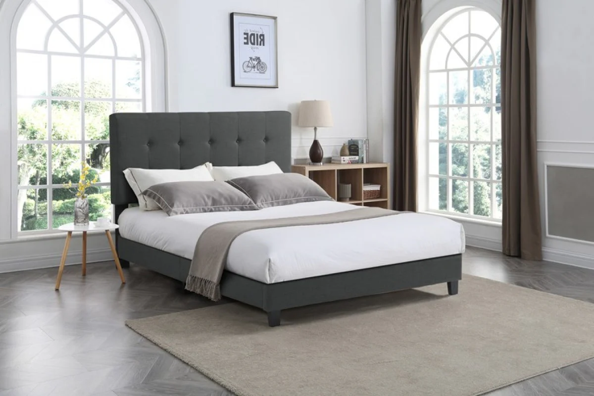 Cabo 3-Piece King Bed - Dark Grey - Image 2