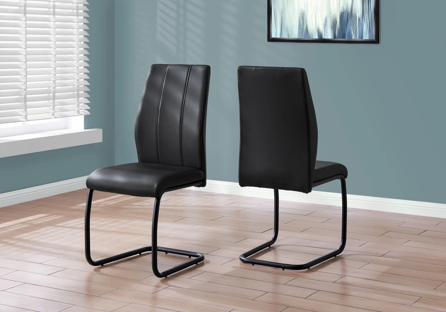 Cabot Dining Chair - Black - Set Of Two - Image 2