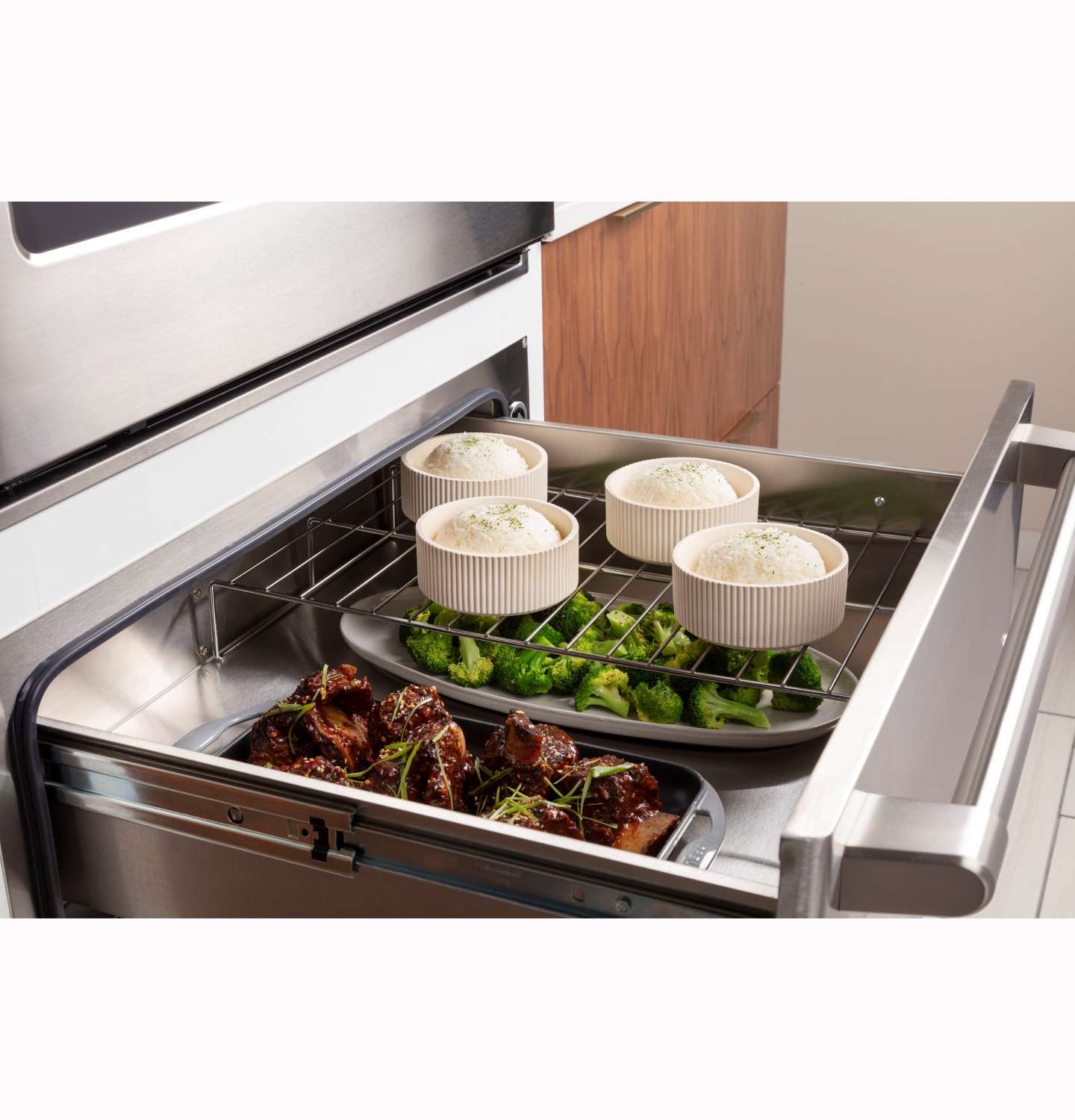 Café 30in Matte Black Warming Drawer (1.9cu ft)- CTW900P3PD1 - Image 5
