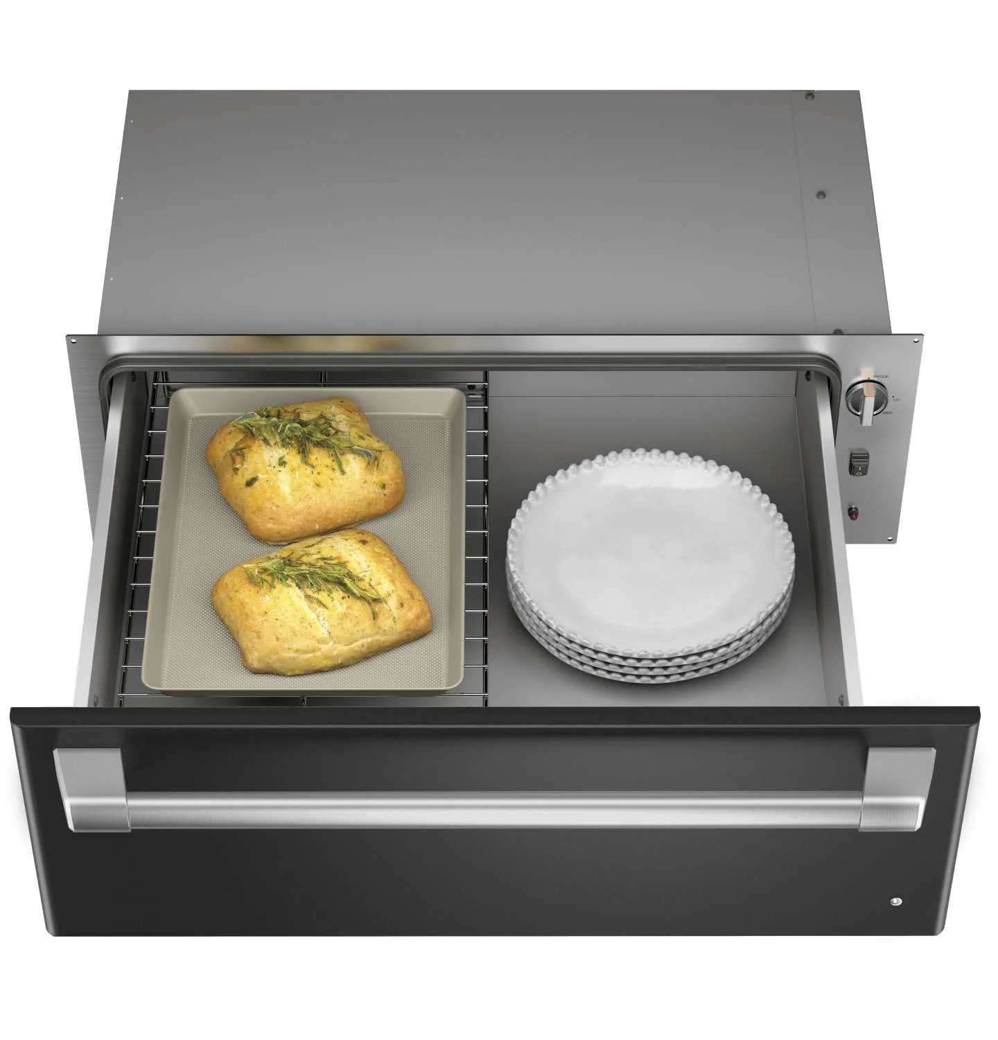 Café 30in Matte Black Warming Drawer (1.9cu ft)- CTW900P3PD1 - Image 6