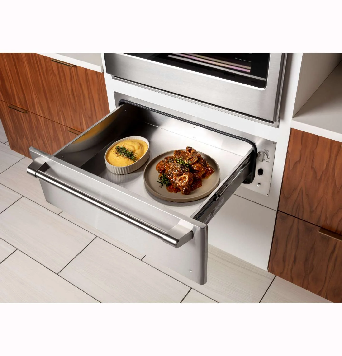 Café 30in Matte Black Warming Drawer (1.9cu ft)- CTW900P3PD1 - Image 7