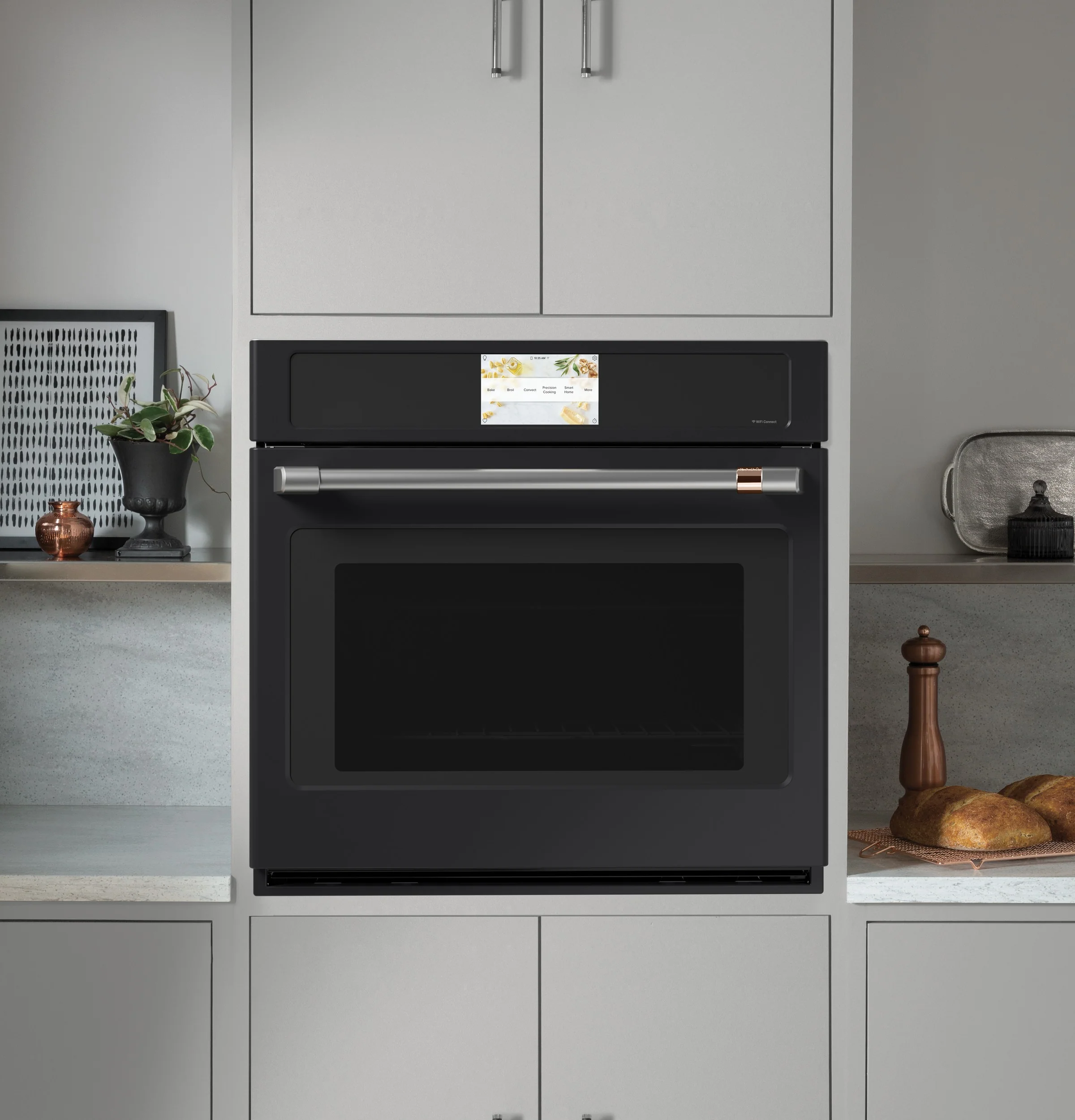 Café Matte Black 30" Built-In Convection Single Wall Oven (5.0 Cu.Ft) - CTS90DP3ND1 - Image 4