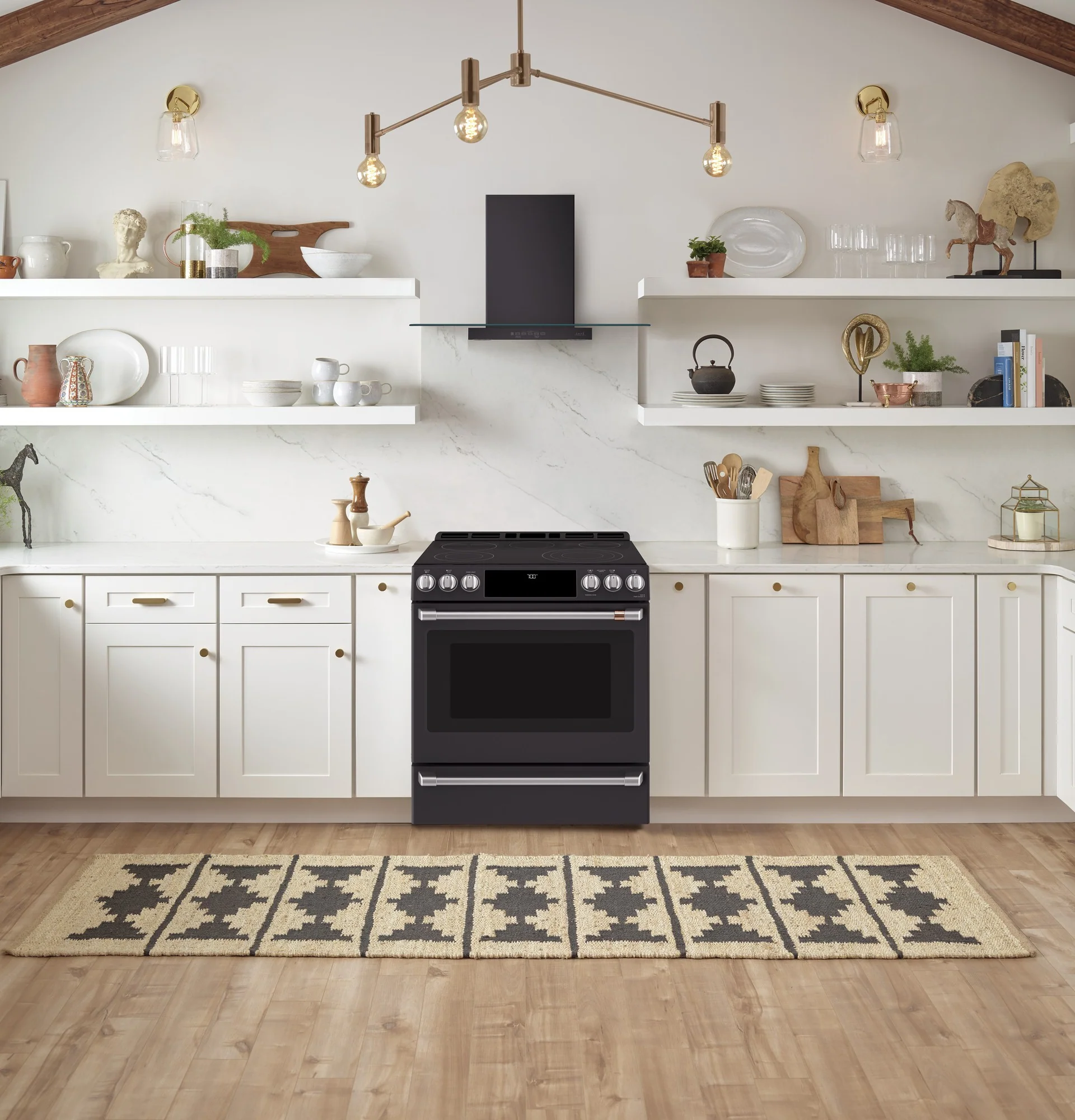 Café Matte Black 30" Electric Range with Built-in WiFi and No-Preheat Air Fry (5.7 Cu. Ft) - CCES700P3MD1 - Image 7