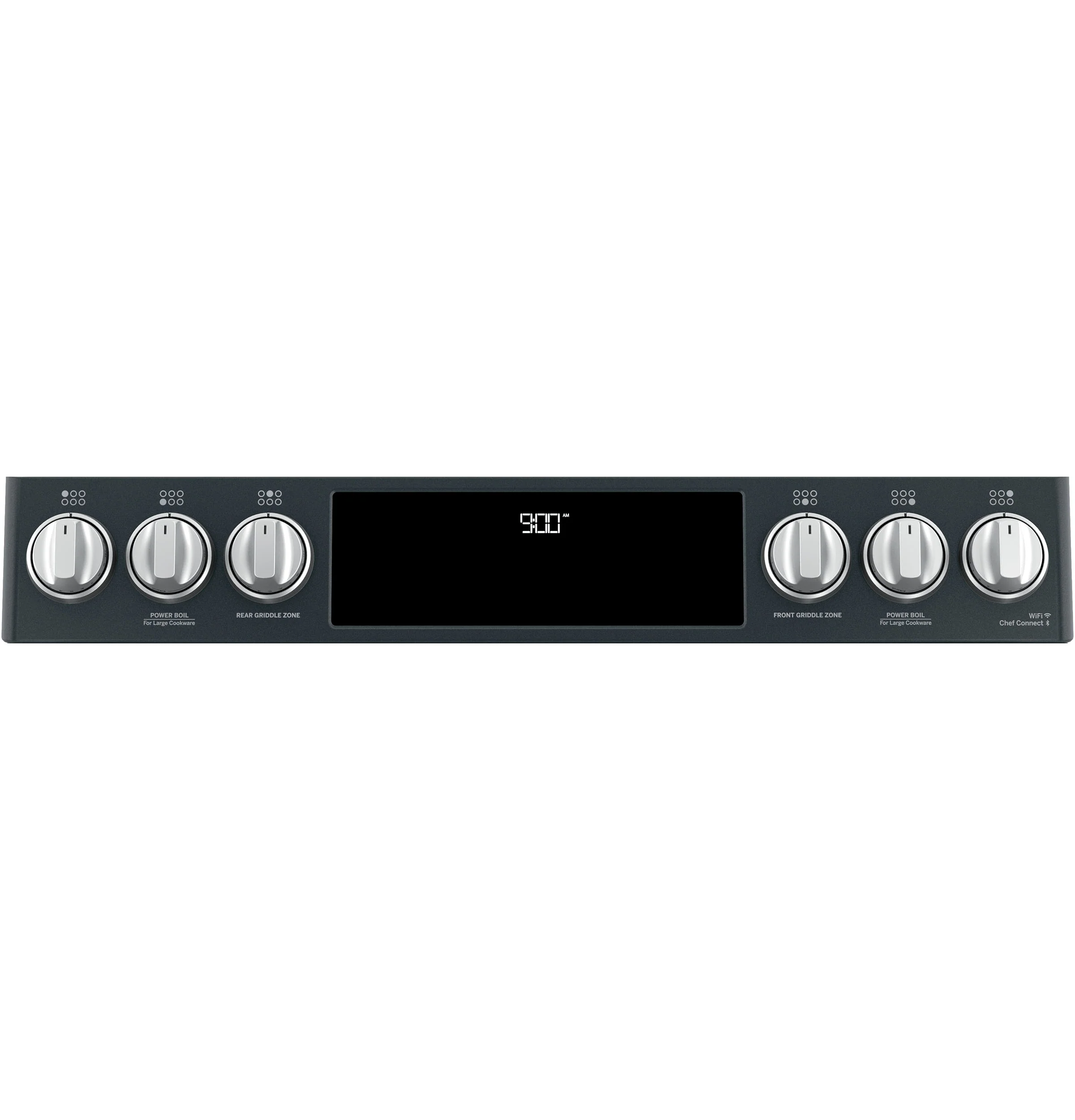 Café™ Matte Black 30" Slide-In Front Control Dual-Fuel Convection Range with Air Fry and Warming Drawer (5.7 CU.Ft) - CC2S900P3MD1 - Image 4