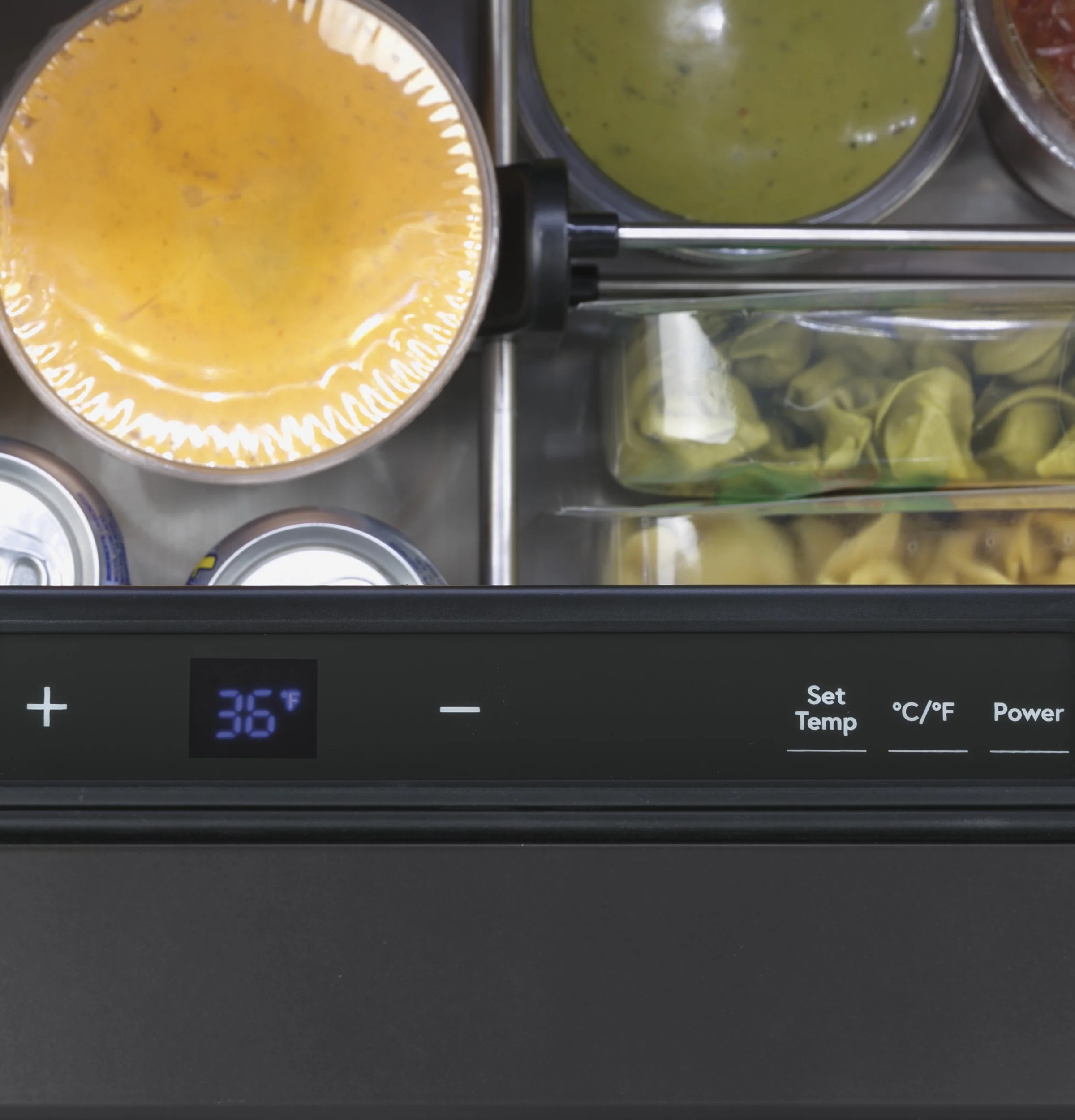 Café Matte Black Built-In Dual-Drawer Refrigerator (5.7 Cu.Ft) - CDE06RP3ND1 - Image 4