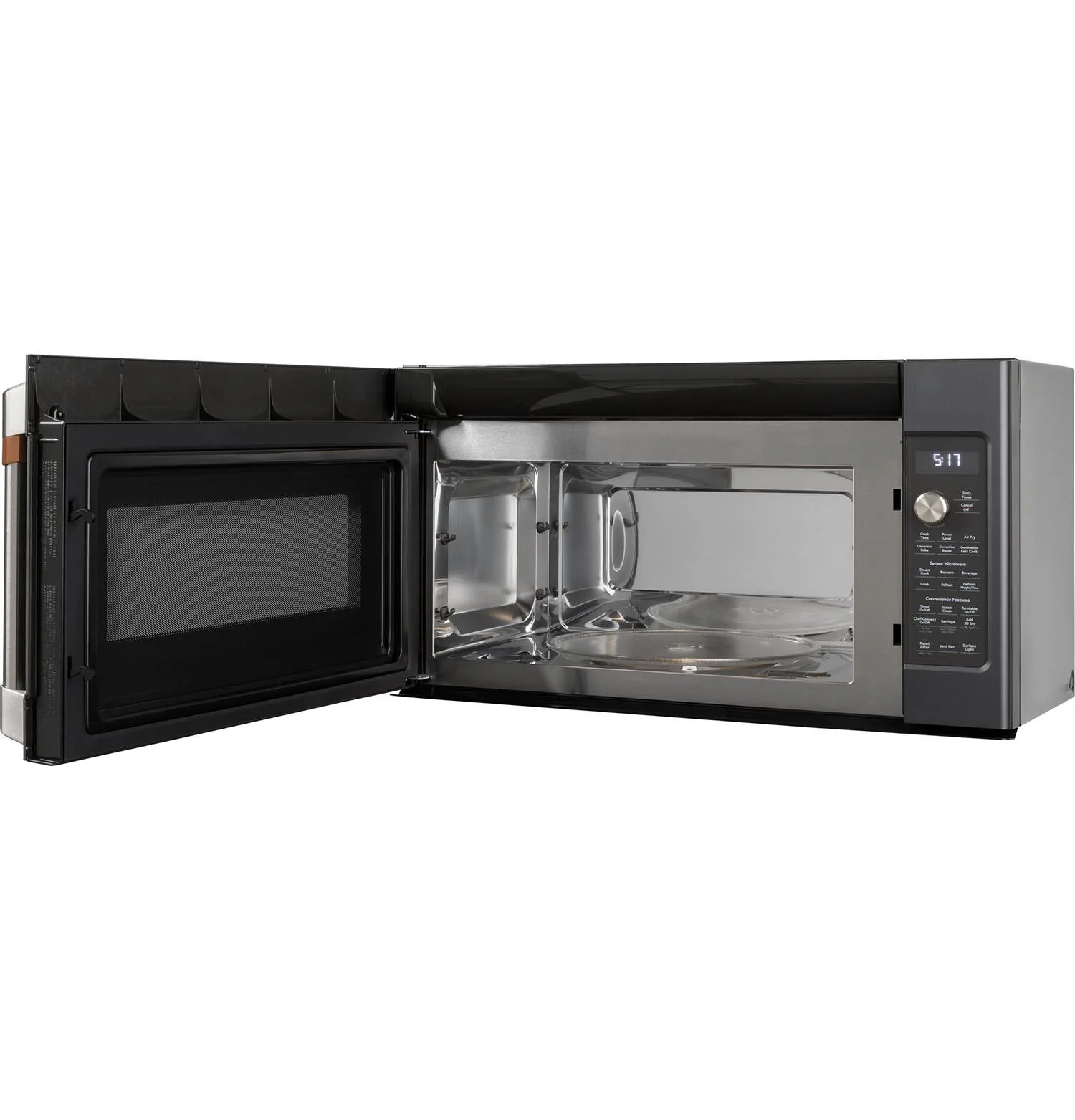 Café Matte Black Convection Over-The-Range Microwave (1.7 Cu Ft)- CVM517P3RD1 - Image 2
