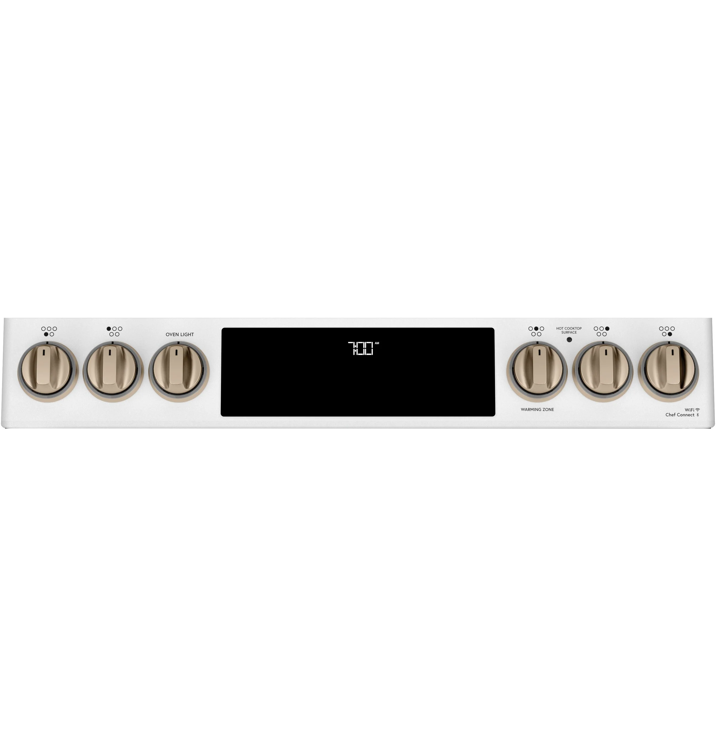 Café™ Matte White 30'' Slide-In Front Control Radiant and Convection Range with Air Fry and Warming Drawer (5.7 Cu.Ft)- CCES700P4MW2 - Image 4