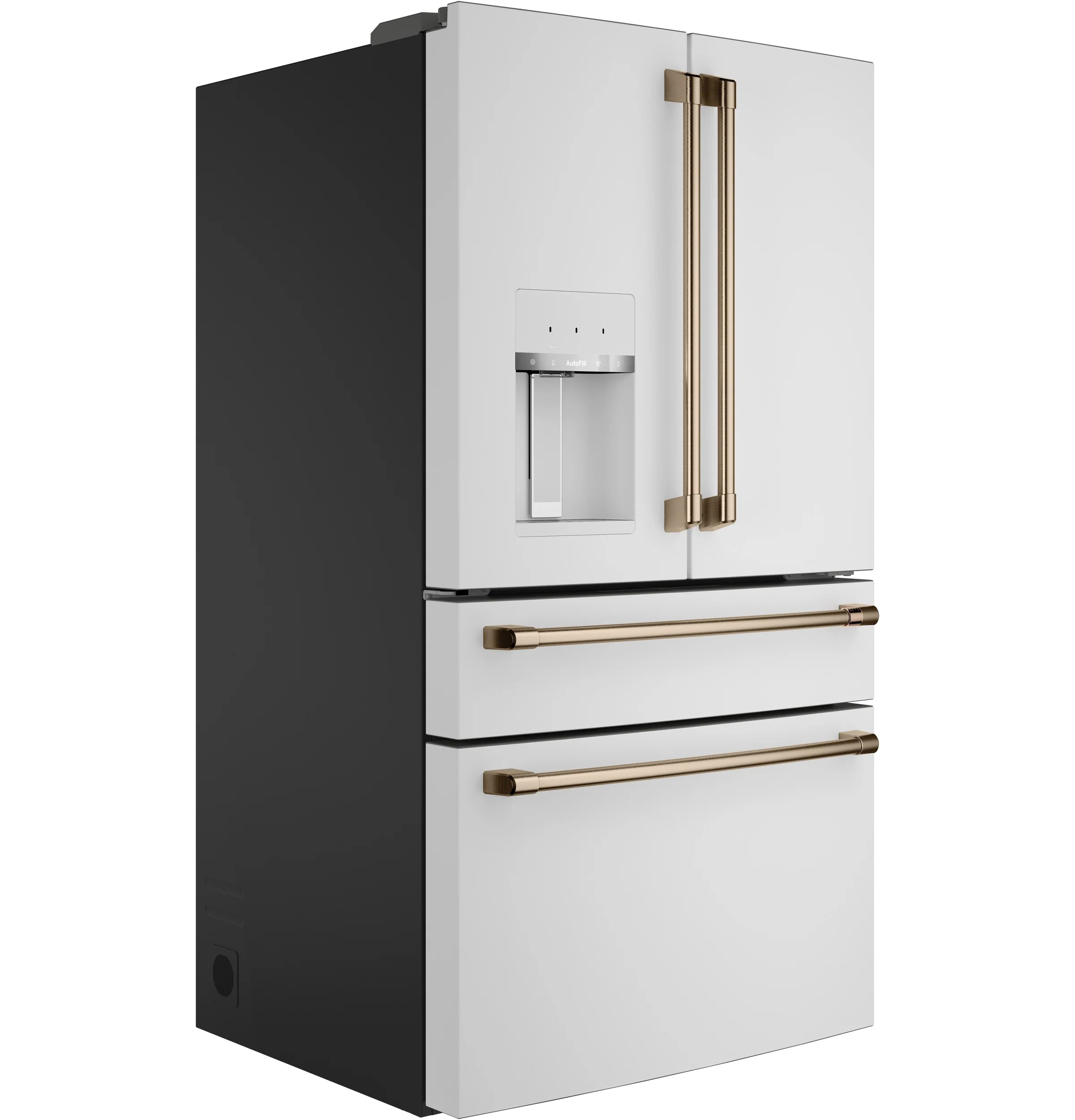 Café 36" 27.8 Cu. Ft. Matte White 4-Door French Door Refrigerator - CVE28DP4NW2 - Image 2