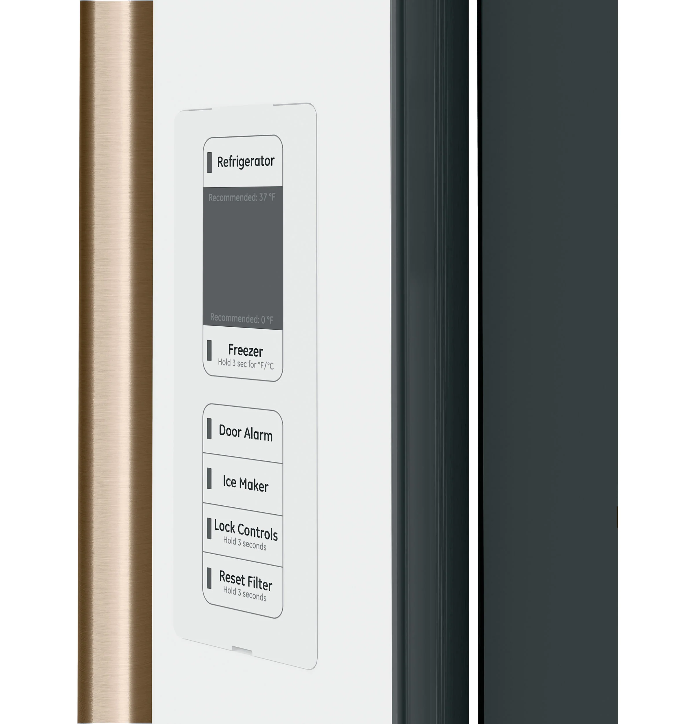 Café 36" 23.1 Cu. Ft. Matte White Counter-Depth French Door Refrigerator - CWE23SP4MW2 - Image 3
