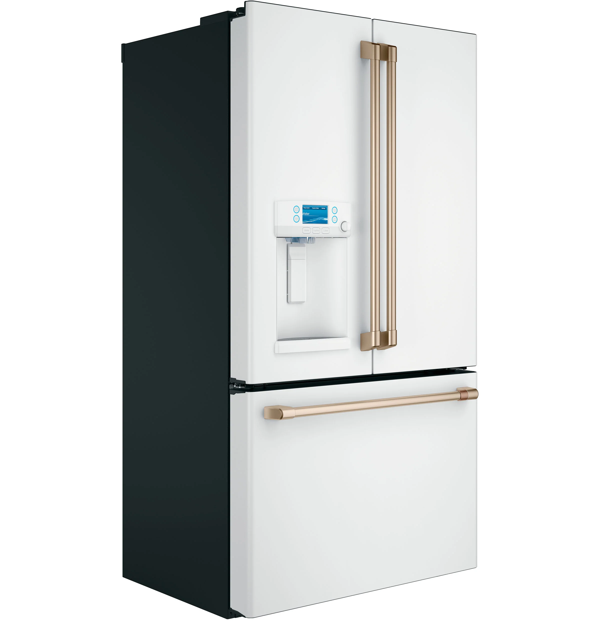 Café 36" 22.2 Cu. Ft. Matte White Counter-Depth French Door Refrigerator with Hot Water Dispenser - CYE22TP4MW2 - Image 3