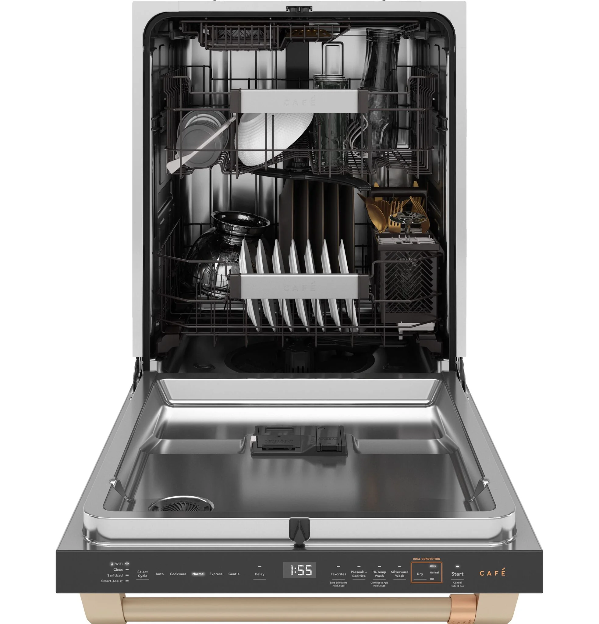 Café Matte White Custom-Fit Dishwasher with UltraWash - CDT888P4VW2 - Image 2