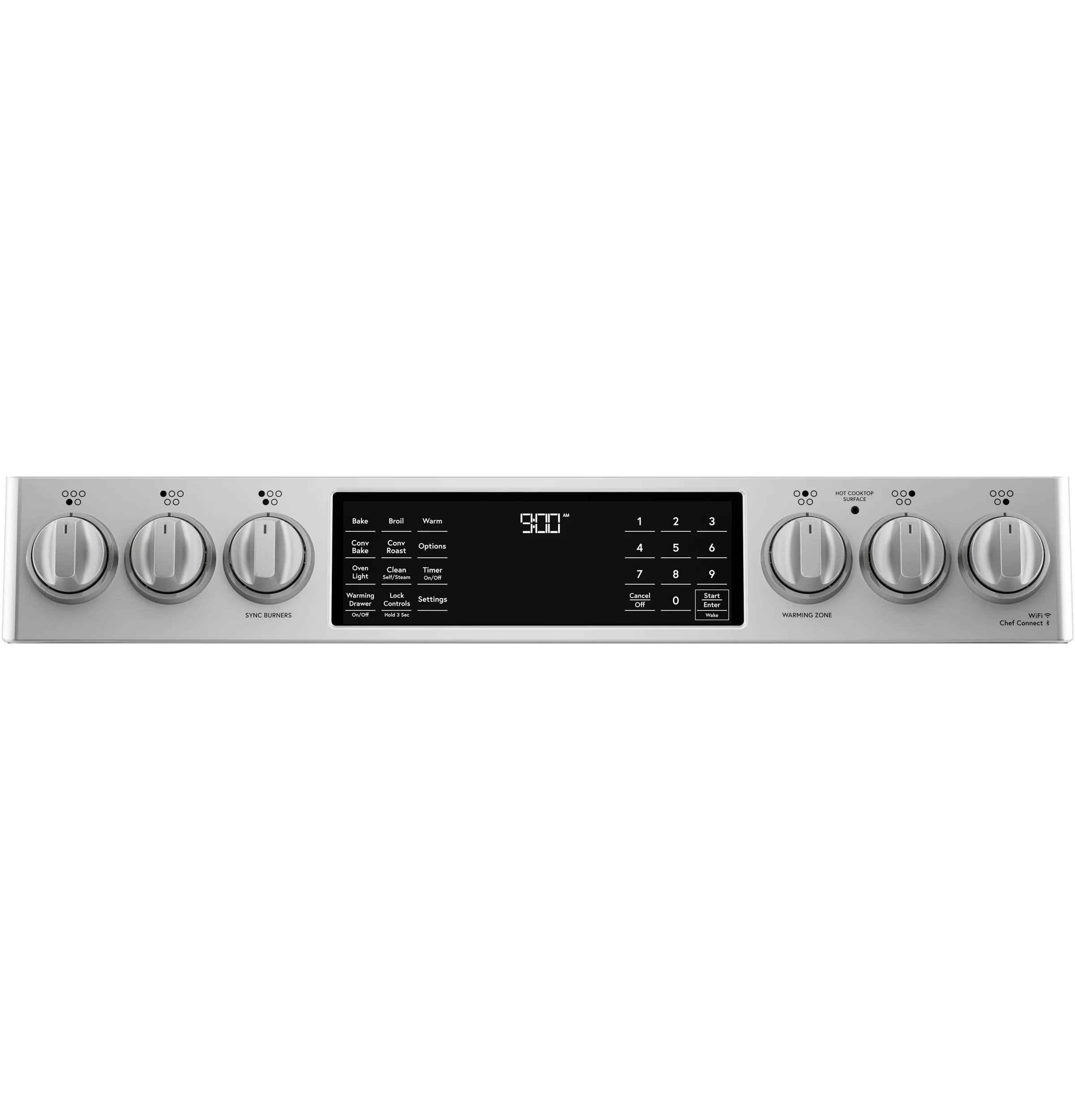 Café™ Stainless Steel 30" Slide-In Front Control Induction and Convection Range with Warming Drawer (5.7 Cu.Ft) - CCHS900P2MS1 - Image 4