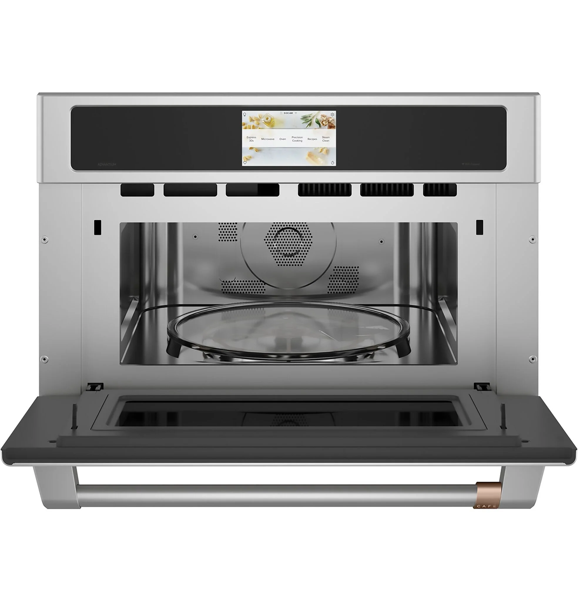 Café Stainless Steel 30'' Smart Five-in-One Wall Oven with 240V Pro Advantium® Technology - CSB923P2VS1 - Image 2