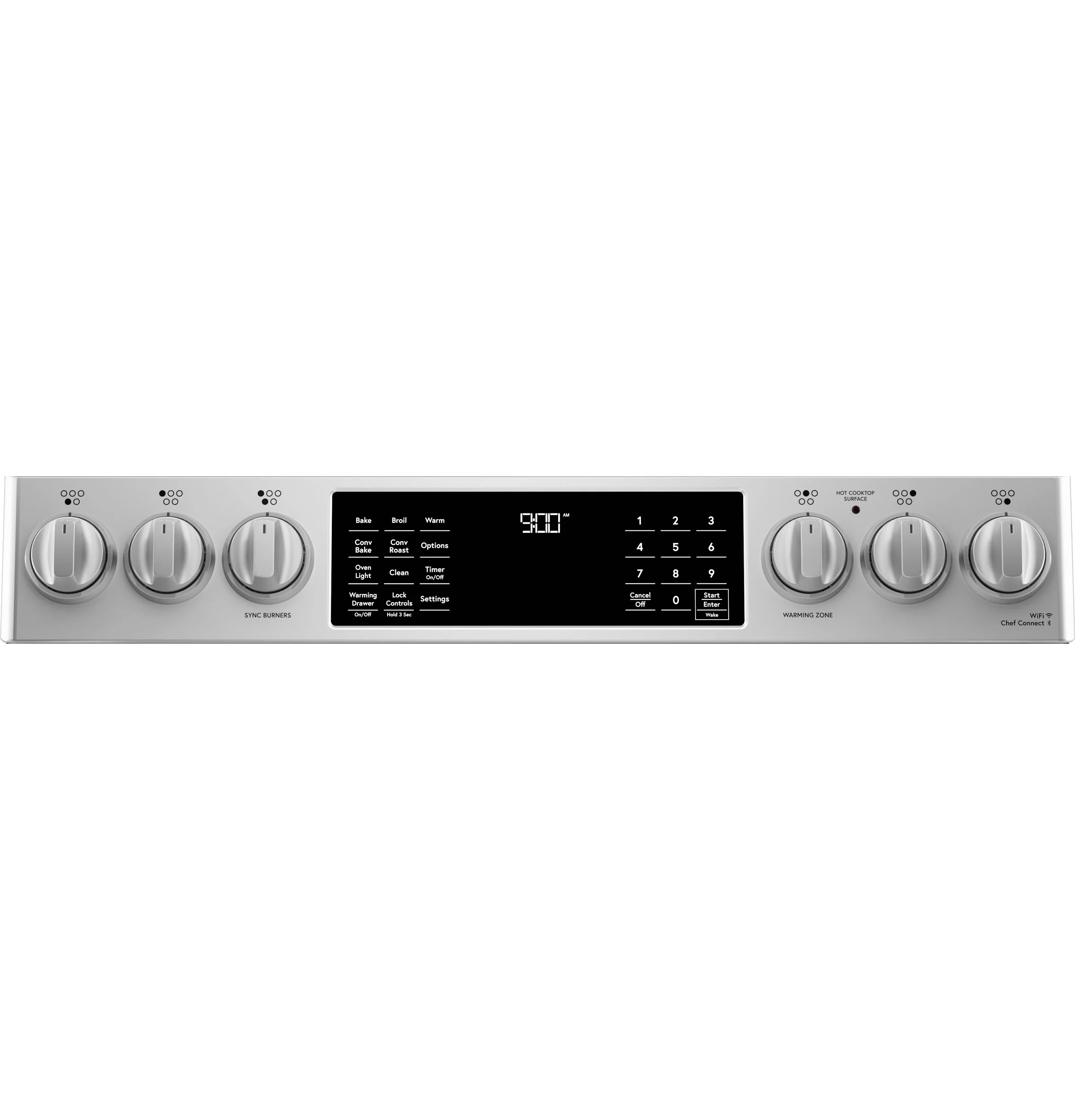 Café™ Stainless Steel 30" Smart Slide-In, Front-Control, Induction and Convection Range with In-Oven Camera (5.7 Cu. Ft) - CHS90XP2MS1 - Image 5