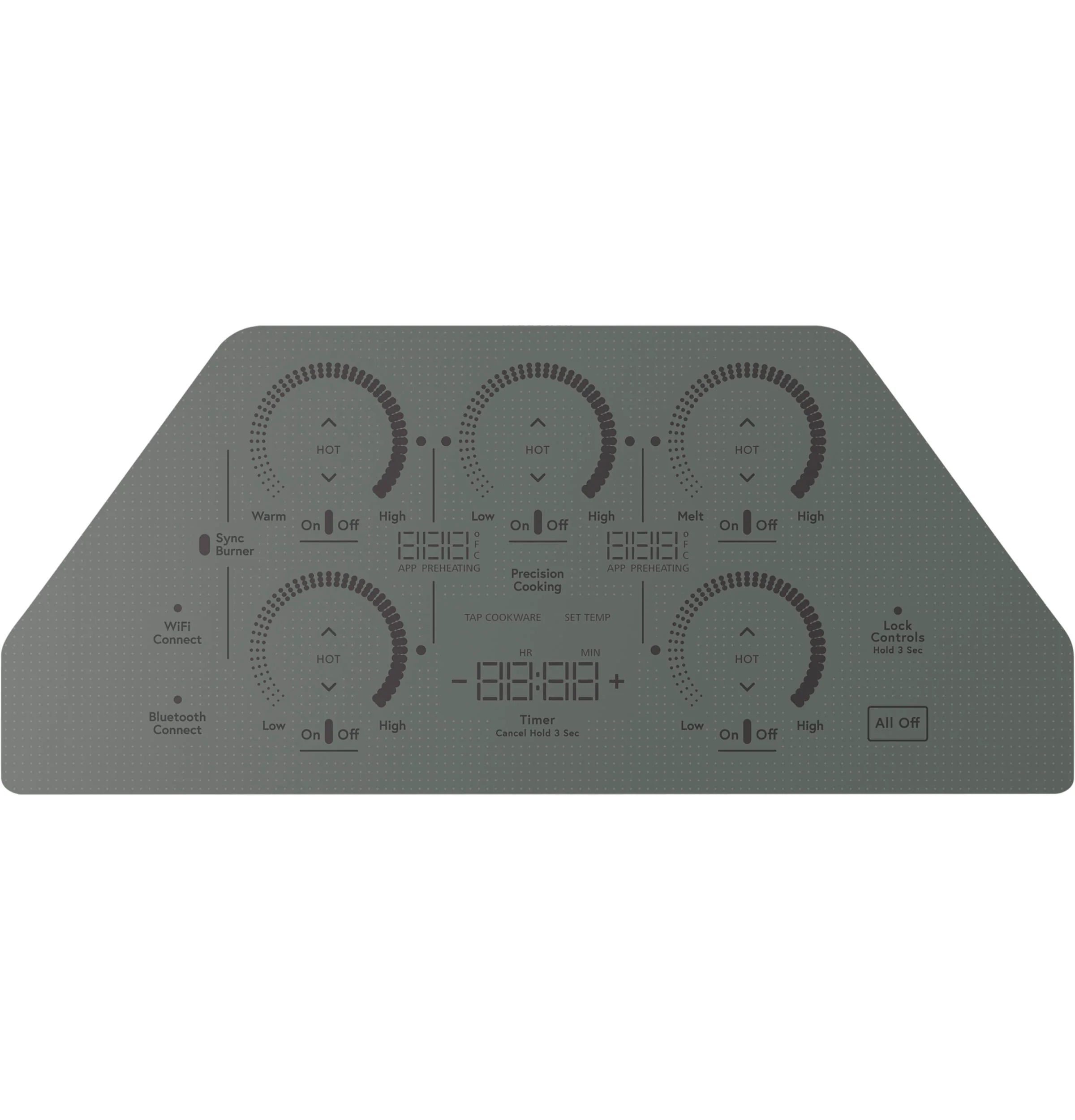 Café Stainless Steel 36" Built-In Touch Control Induction Cooktop - CHP90362TSS - Image 4