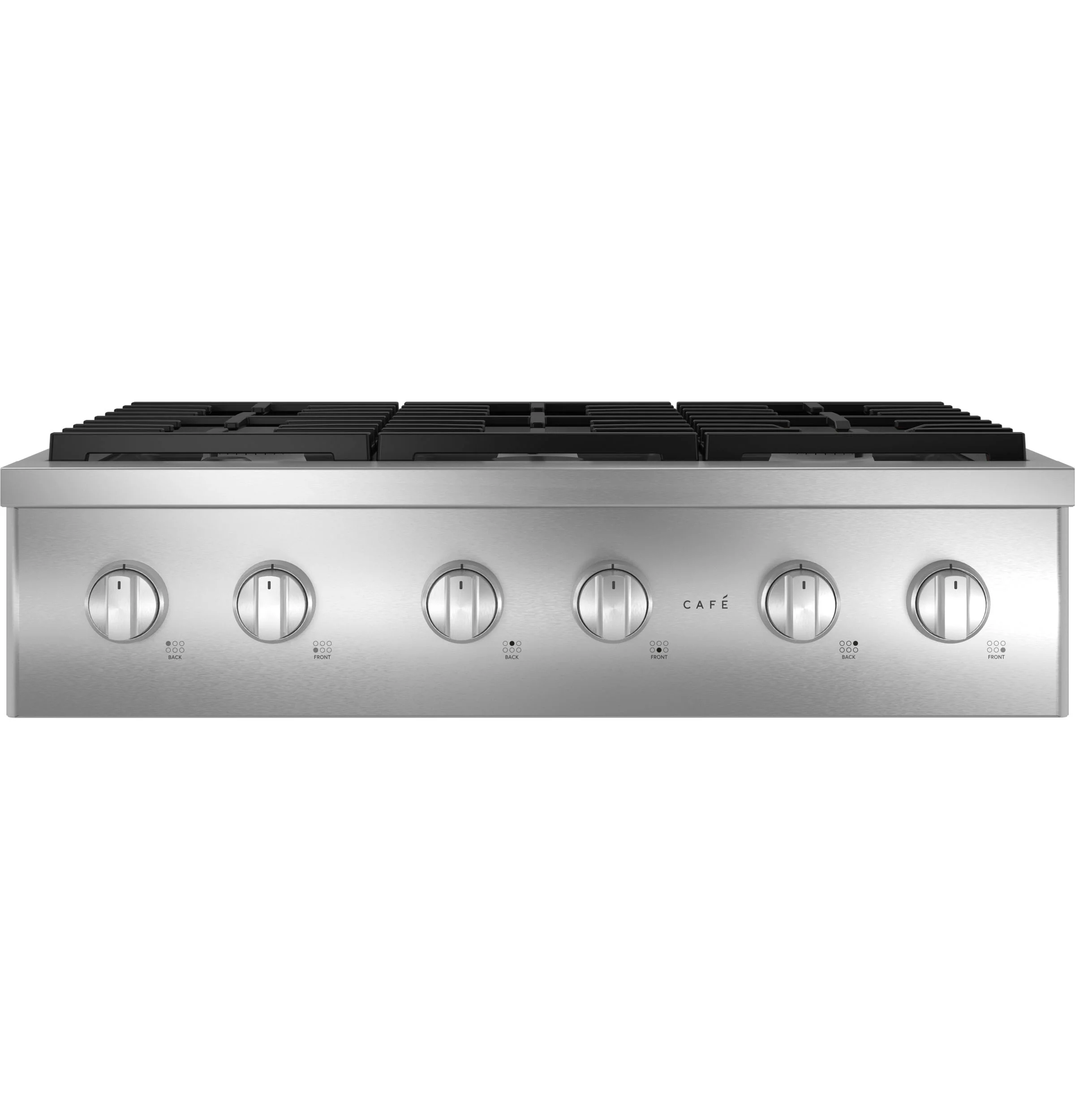 Café Stainless Steel 36" Commercial-Style Gas Rangetop with 6 Burners - CGU366P2TS1 - Image 2