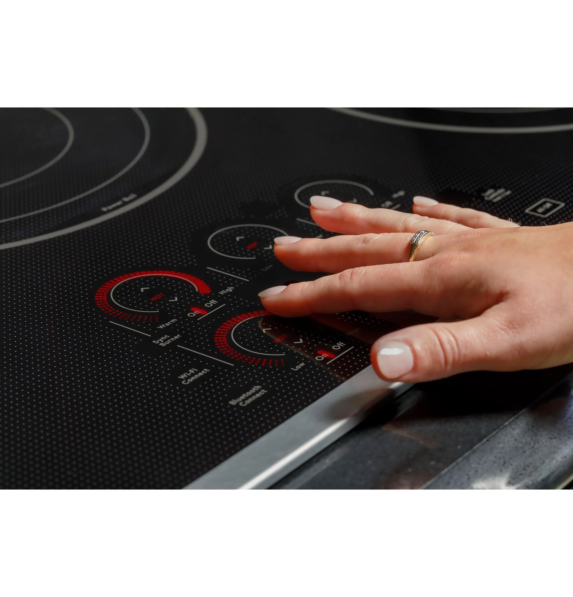 Café Stainless Steel 36" Touch-Control Electric Cooktop - CEP90362TSS - Image 6