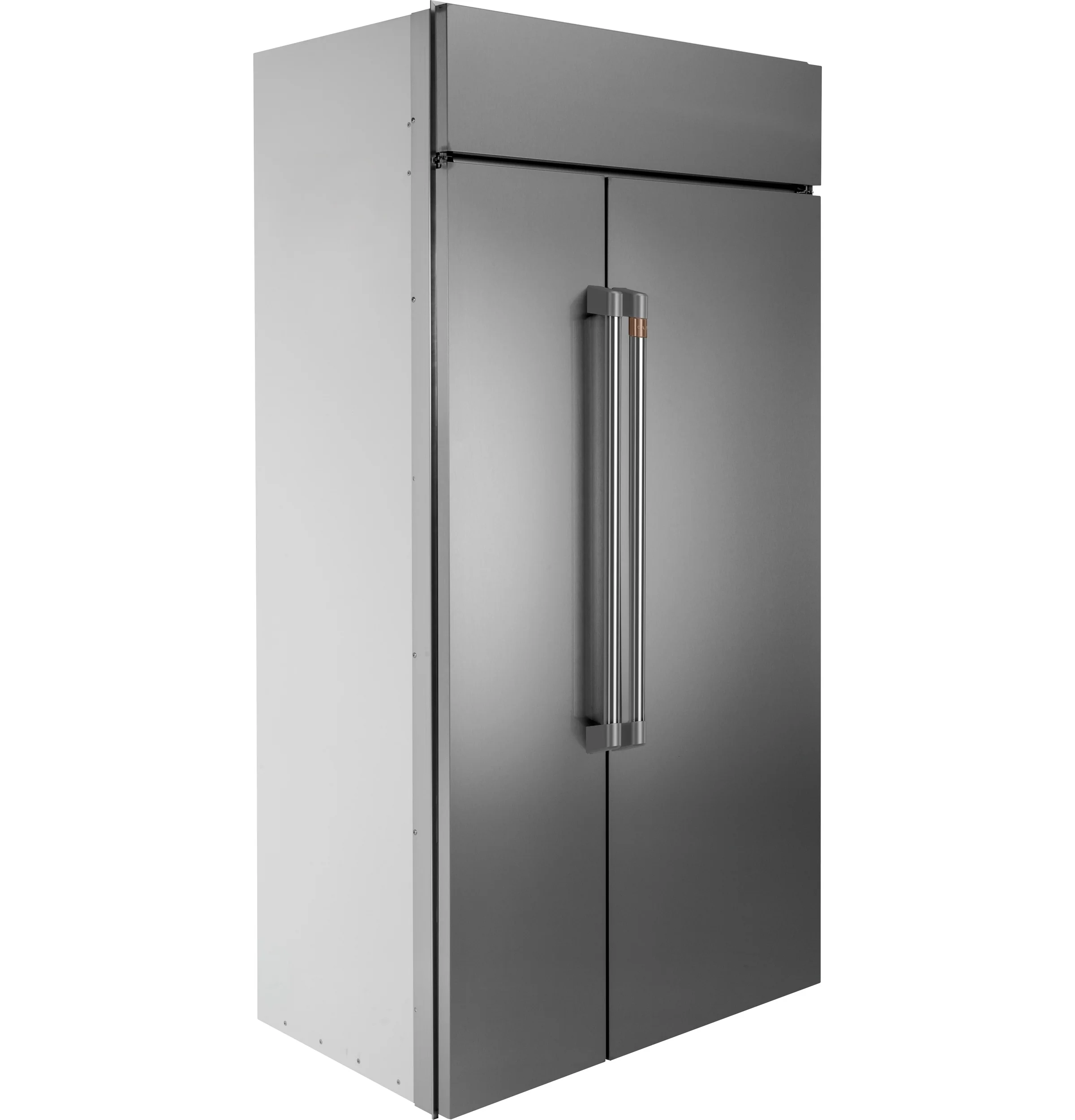 Café 42 " 25.1 Cu. Ft. Stainless Steel Built-In Side-by-Side Refrigerator (25.1 Cu. Ft.) - CSB42WP2NS1 - Image 3