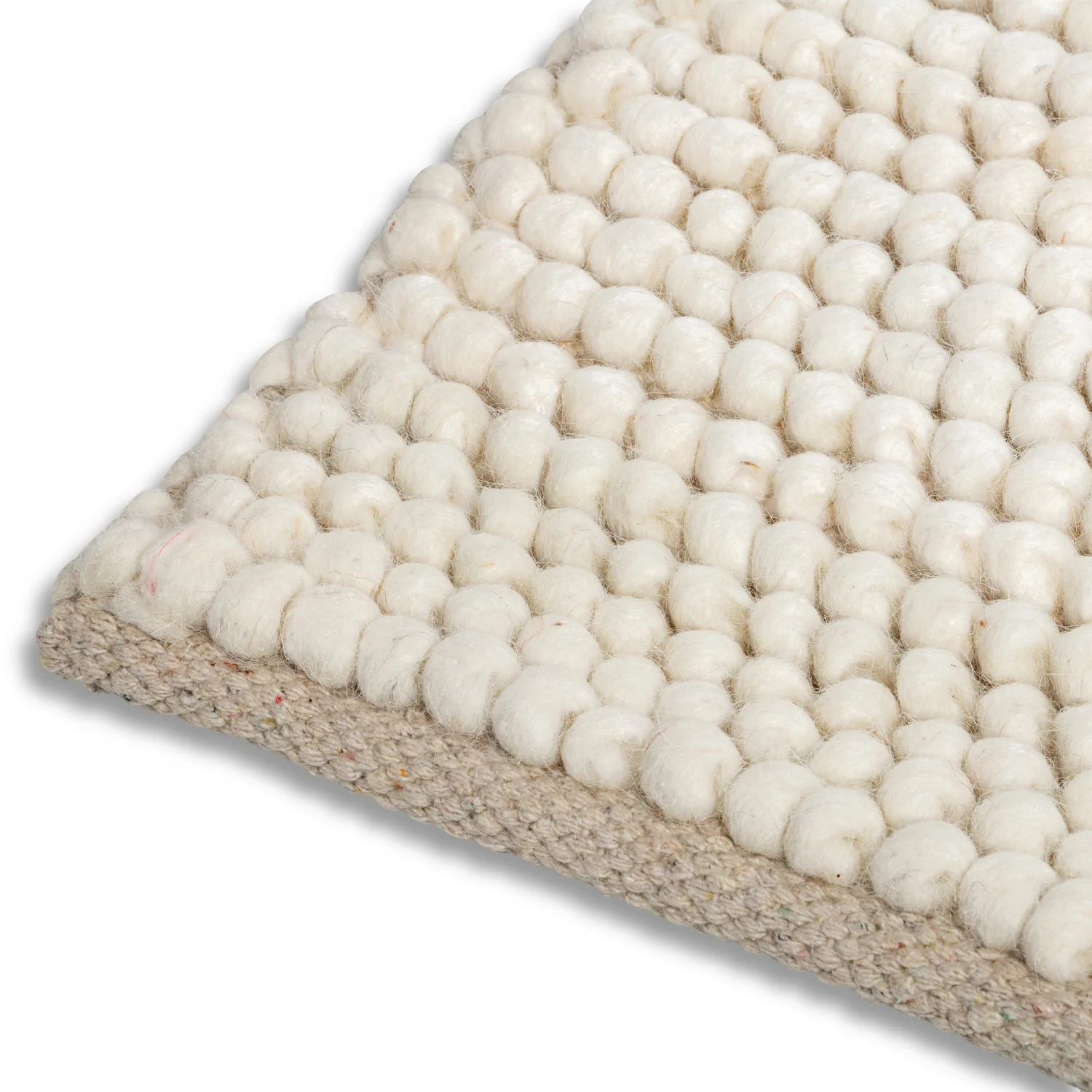 Calabria Pebbles Rug - 8' x 10' - Almond Cream - Image 3