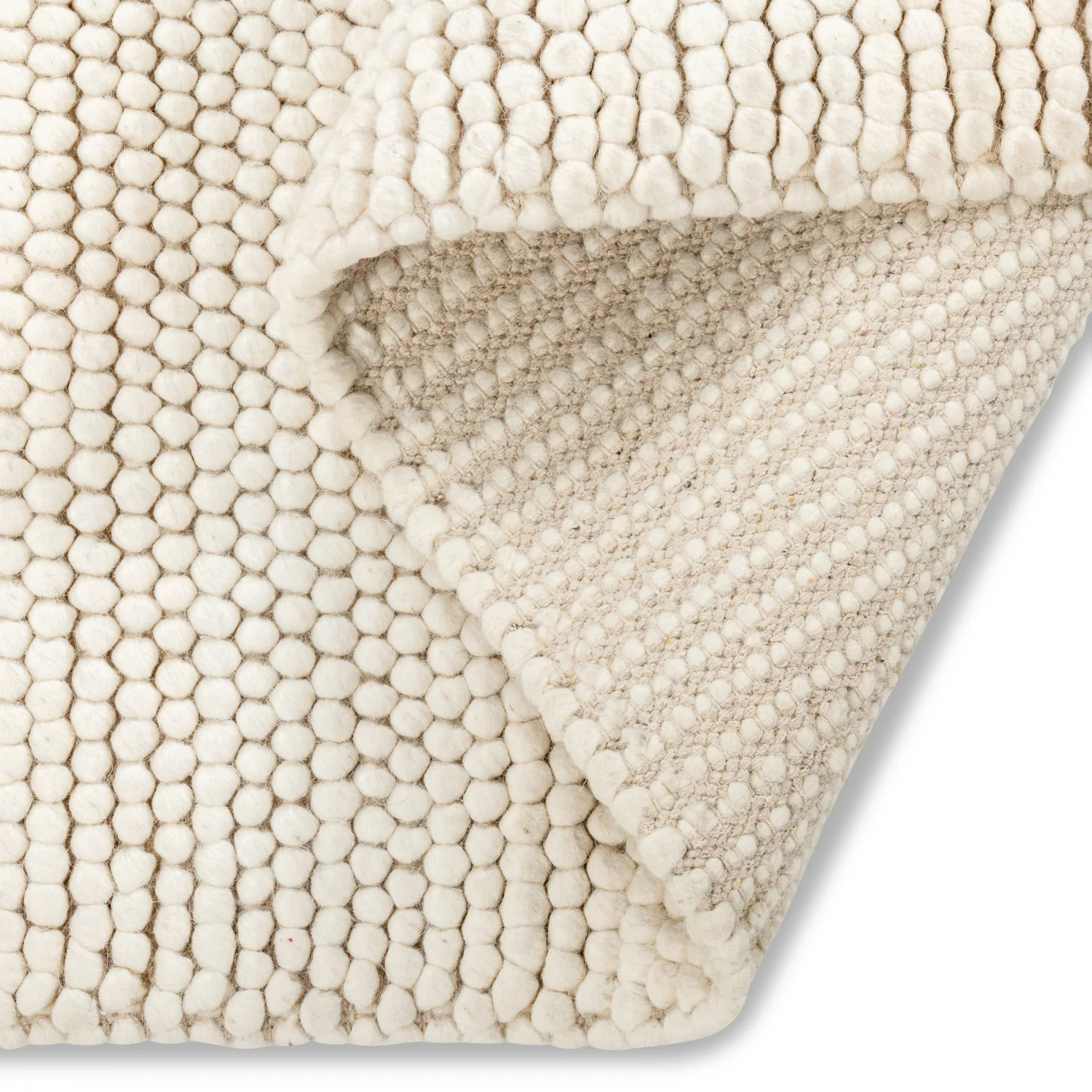 Calabria Pebbles Rug - 9' x 12' - Almond Cream - Image 5