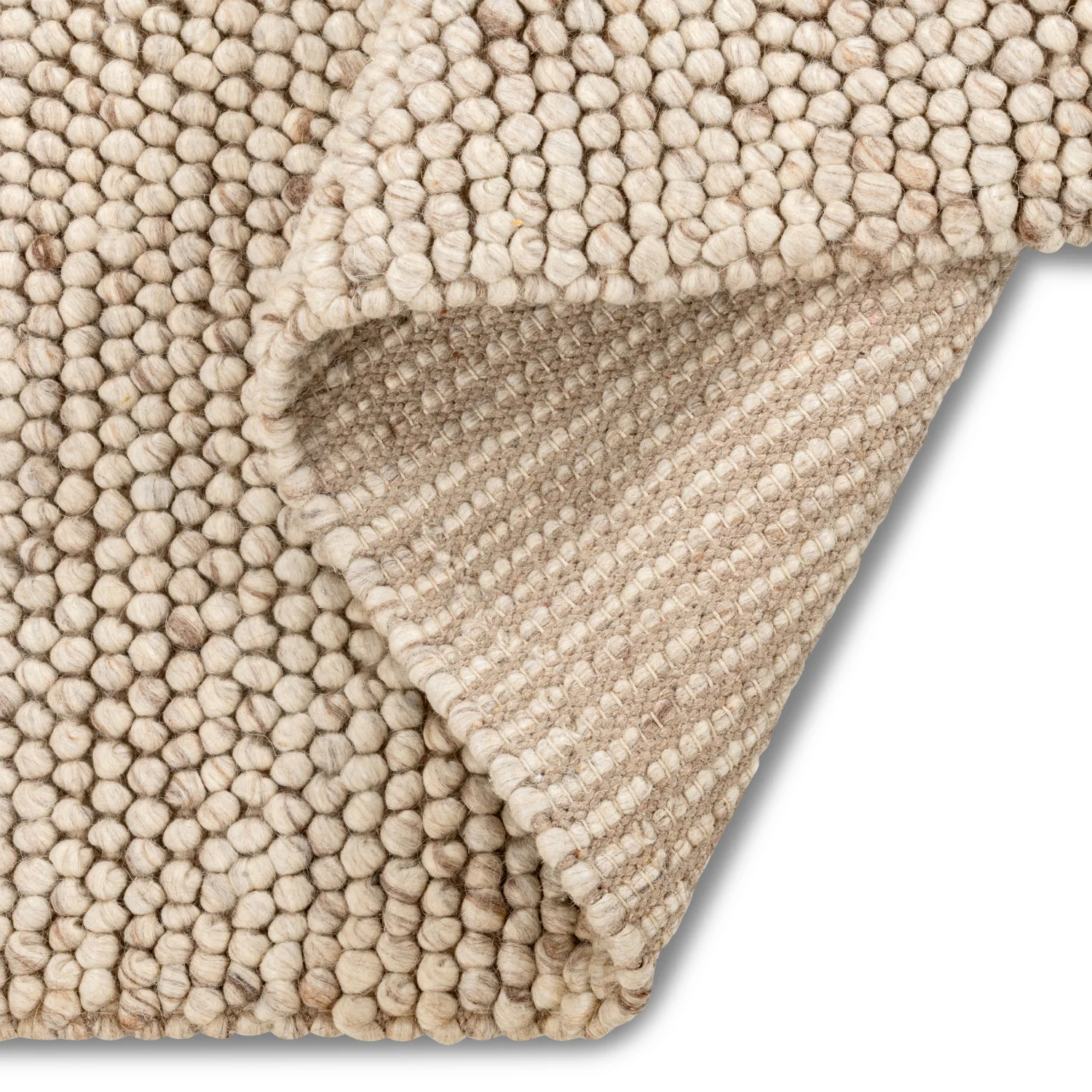 Calabria Pebbles Rug - 9' x 12' - Beige/Brown - Image 5