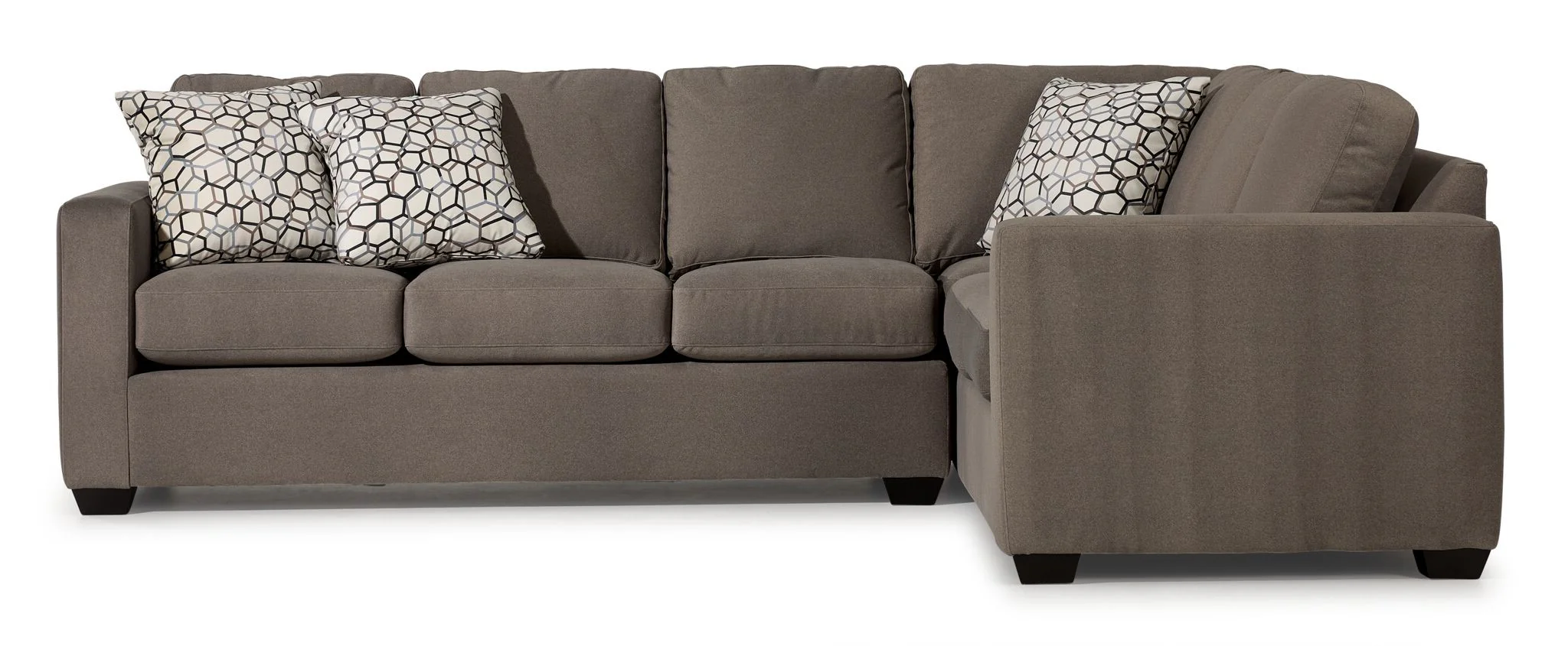Caleb 2-Piece Sectional with Left-Facing Sofa - Arlo Brown - Image 3