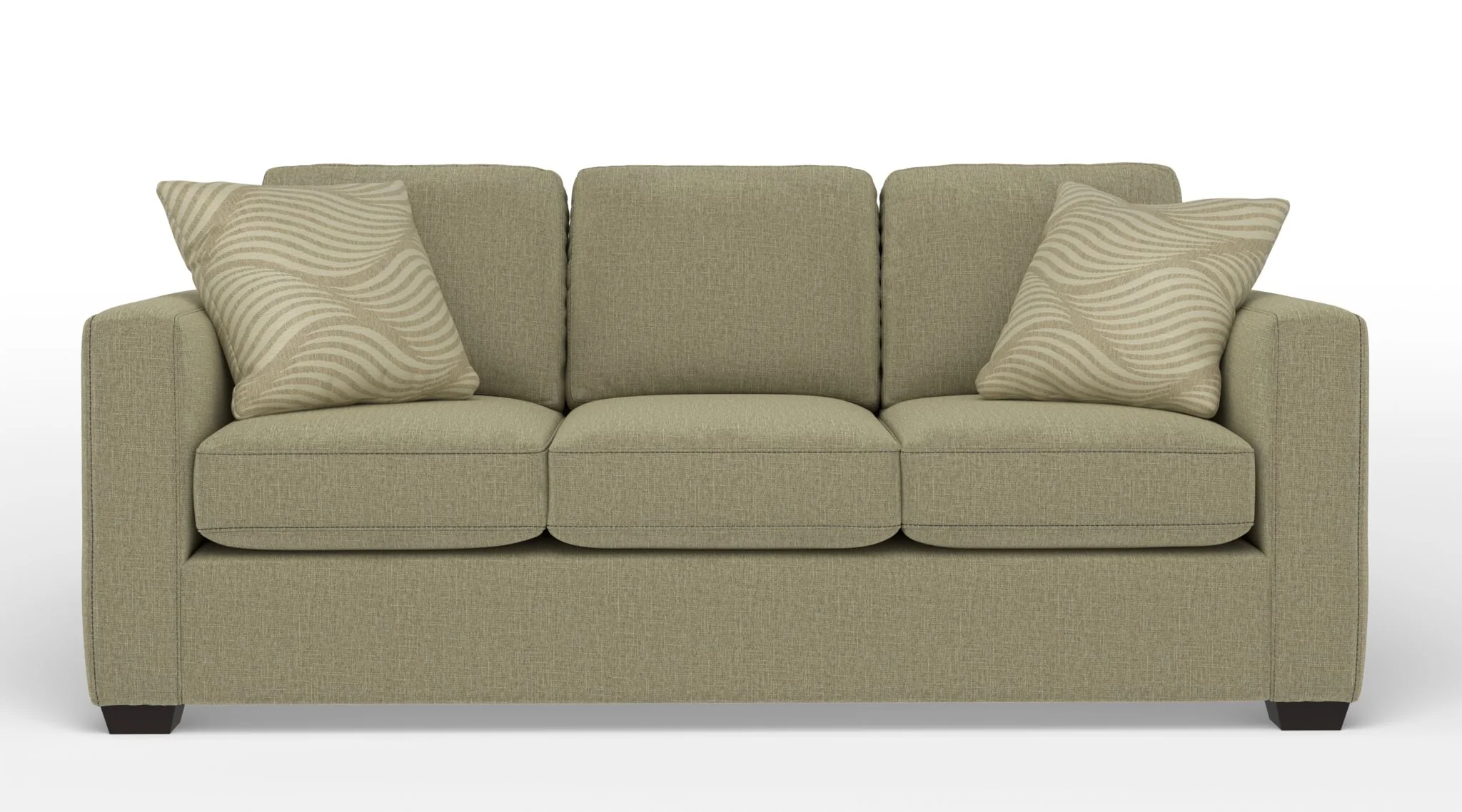Caleb Queen Sofa Bed with Innerspring Mattress - Bondi Beige - Image 2