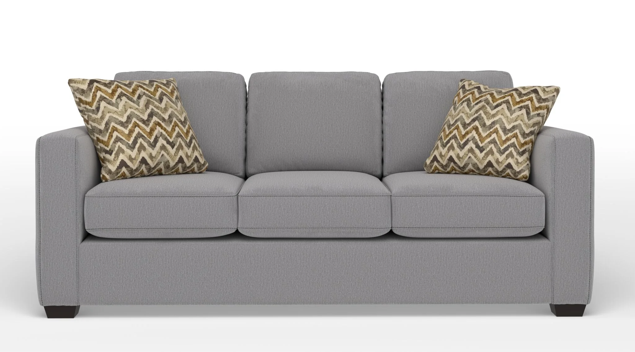 Caleb Queen Sofa Bed with Innerspring Mattress - Cabana Grey - Image 2