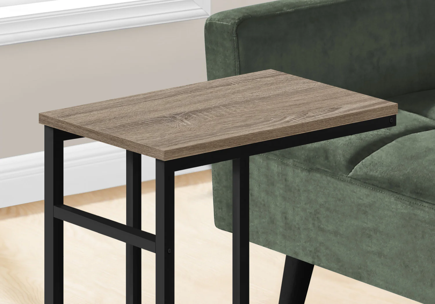 Calen Side Table - Taupe - Image 5