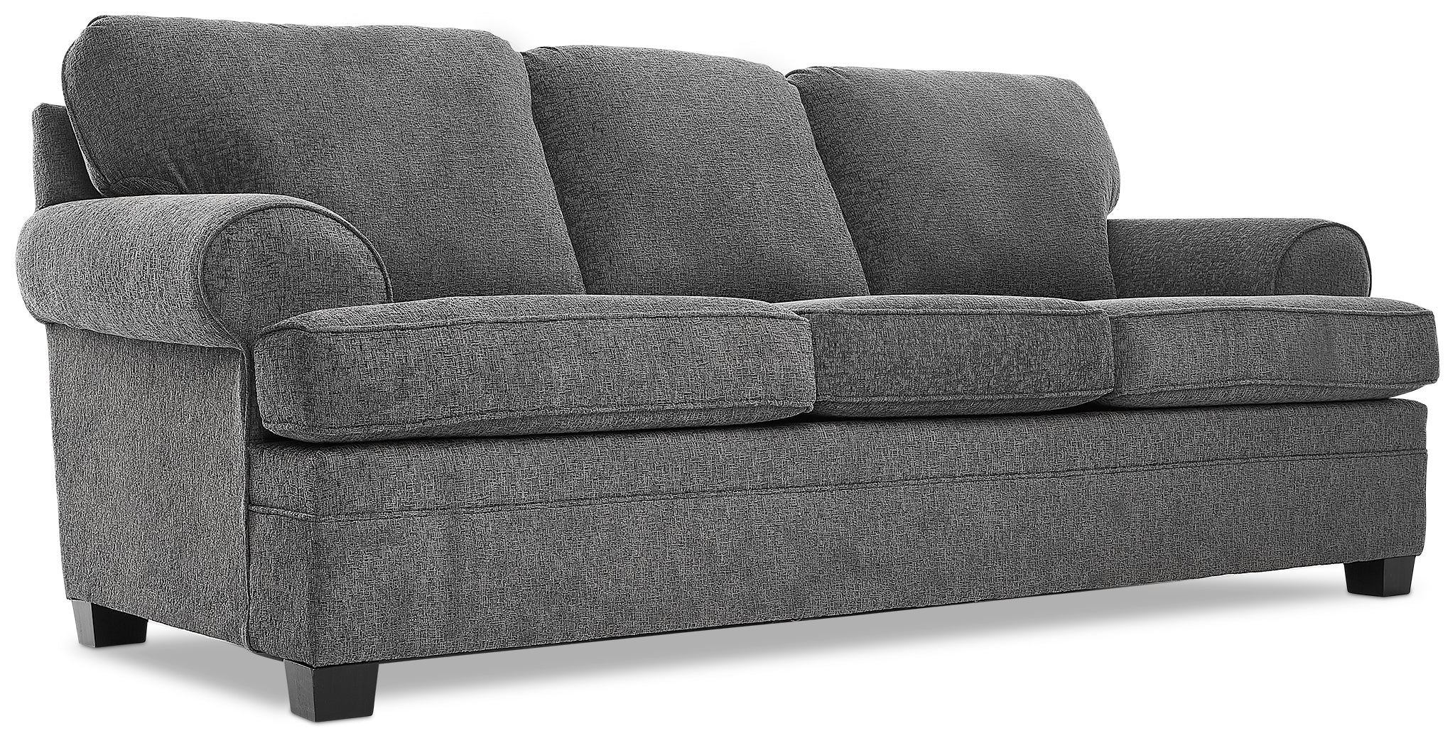 Calliope Sofa, Loveseat and Chair Set - Smoke - Image 3