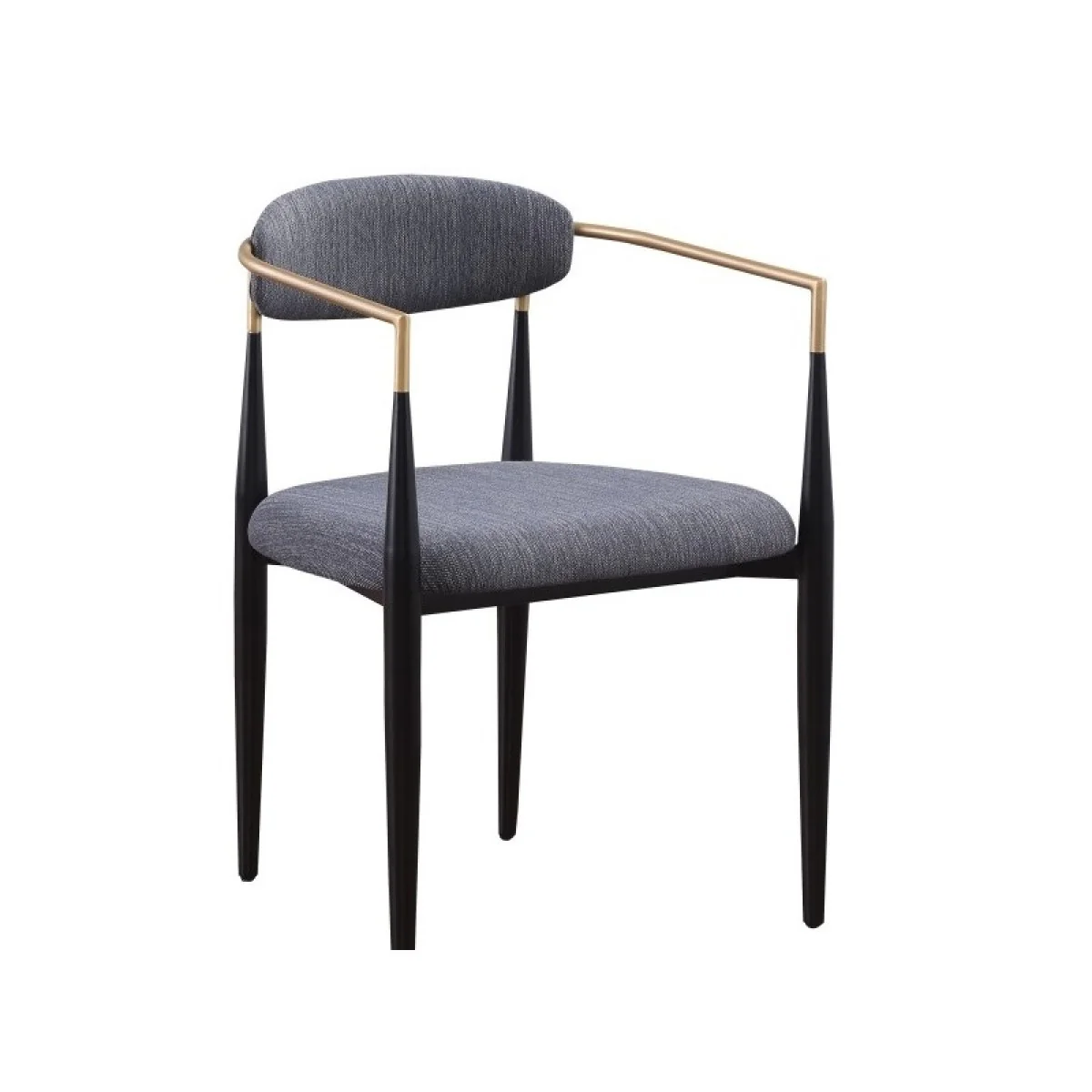 Callum Dining Chair - Grey - Set of Two - Image 3